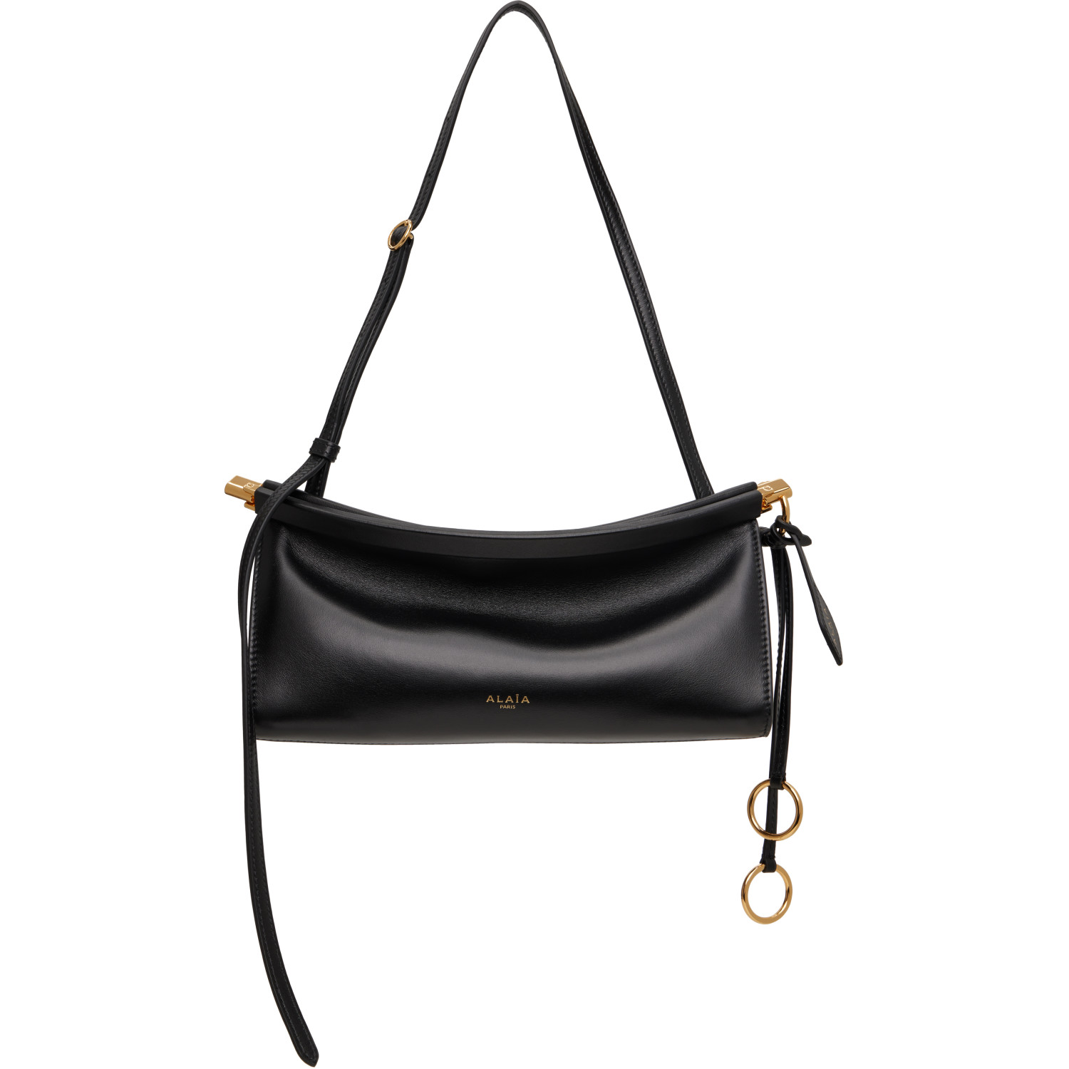 ALAÏA Black 'Le Click' East West Small Bag