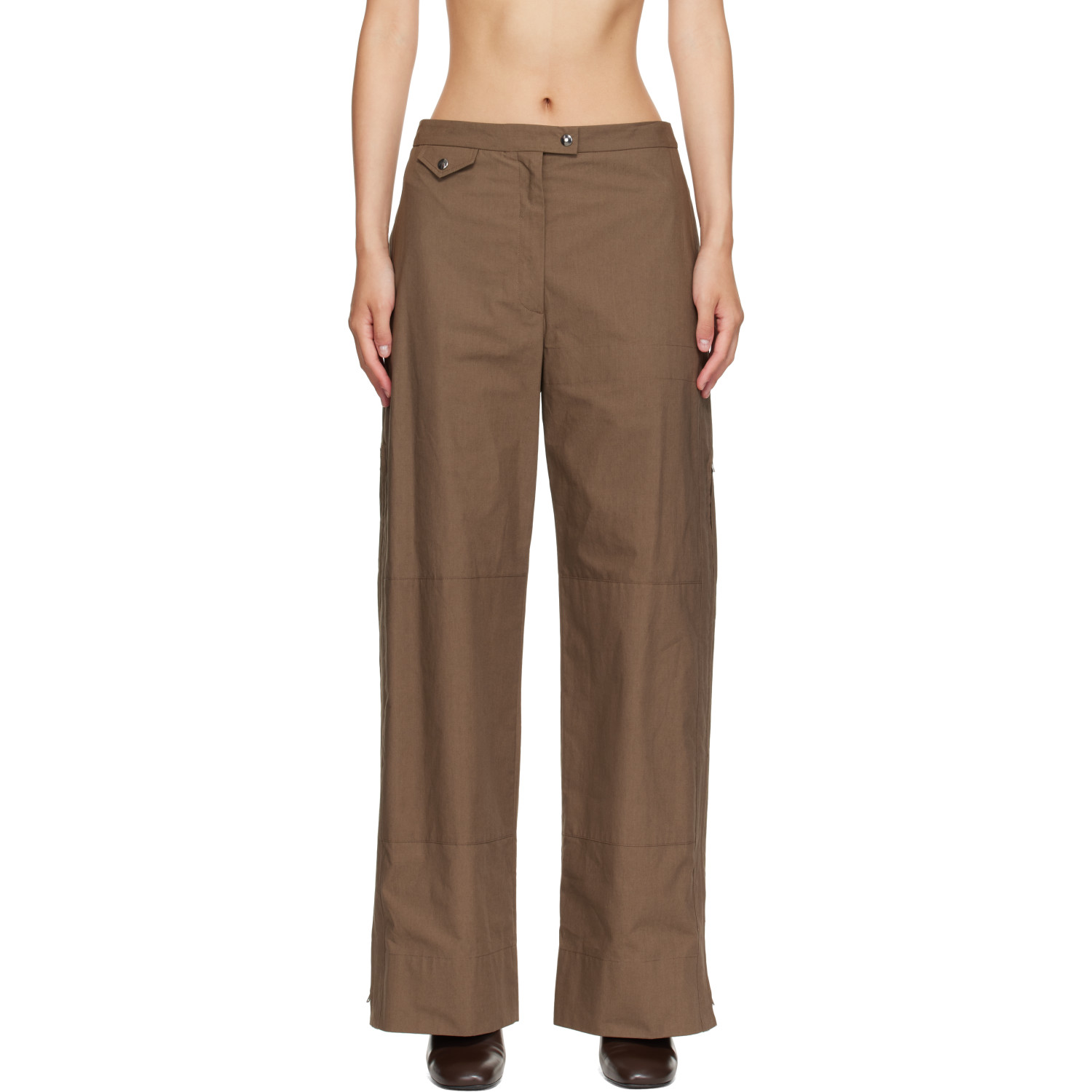 Calvin Klein Collection Brown Gemma Trousers
