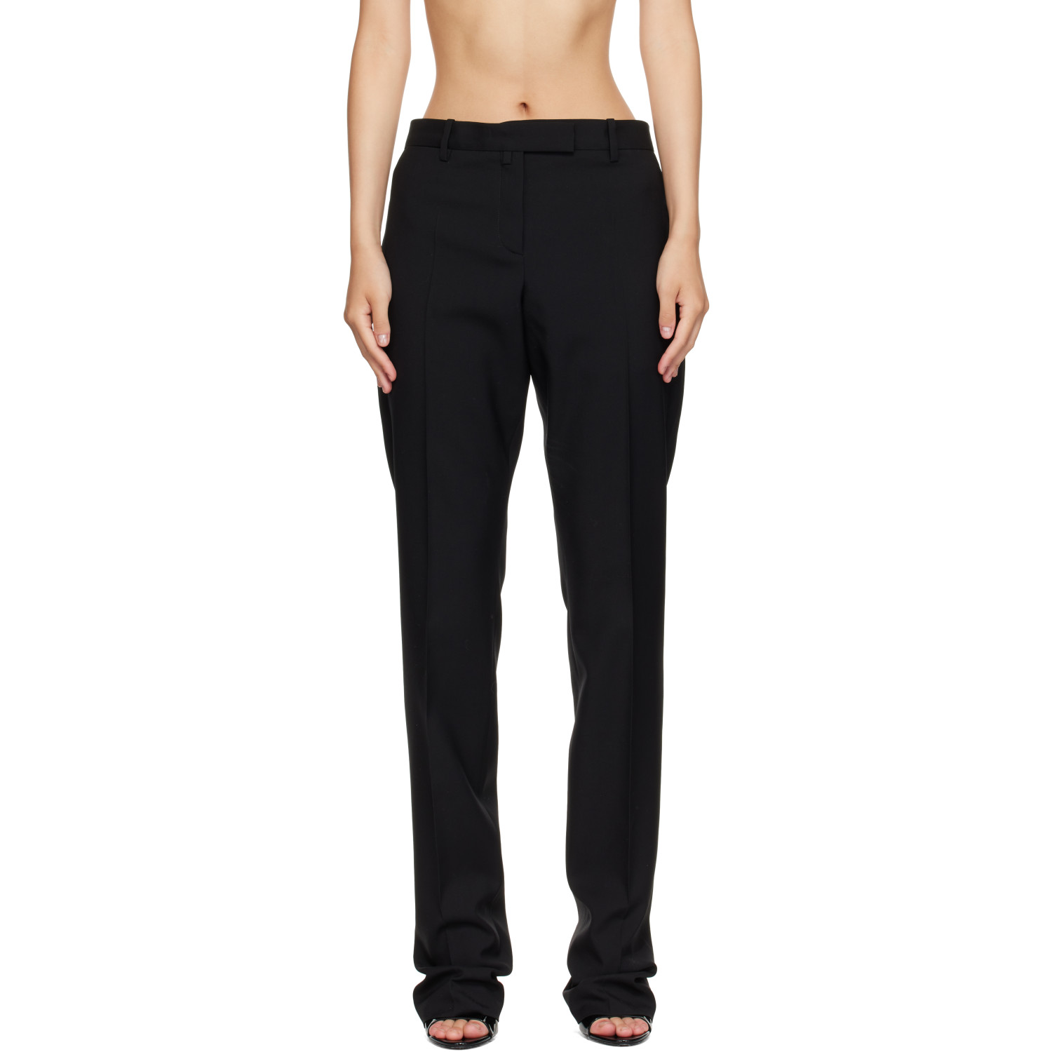Calvin Klein Collection Black Erin Trousers