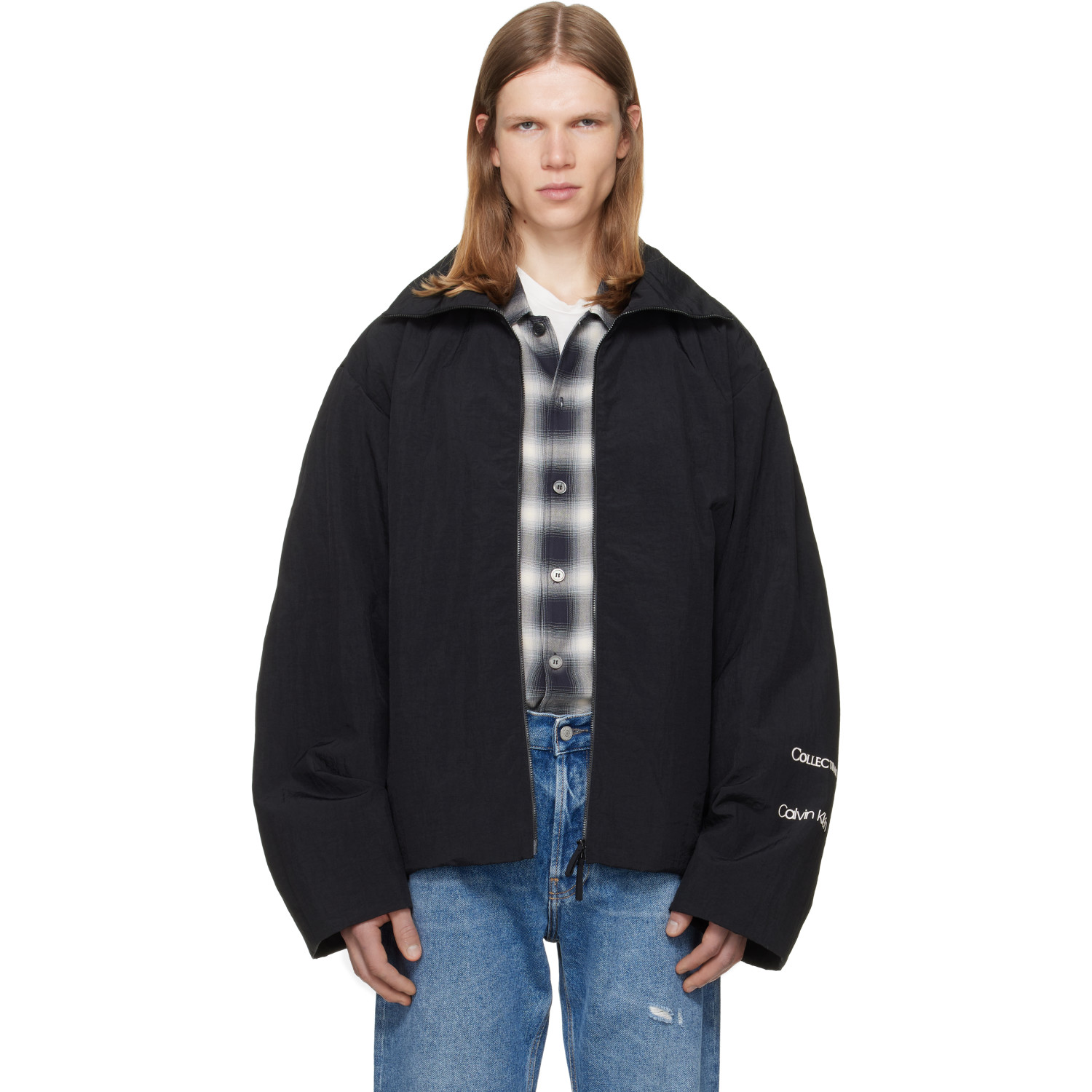 Calvin Klein Collection Black Preston Jacket