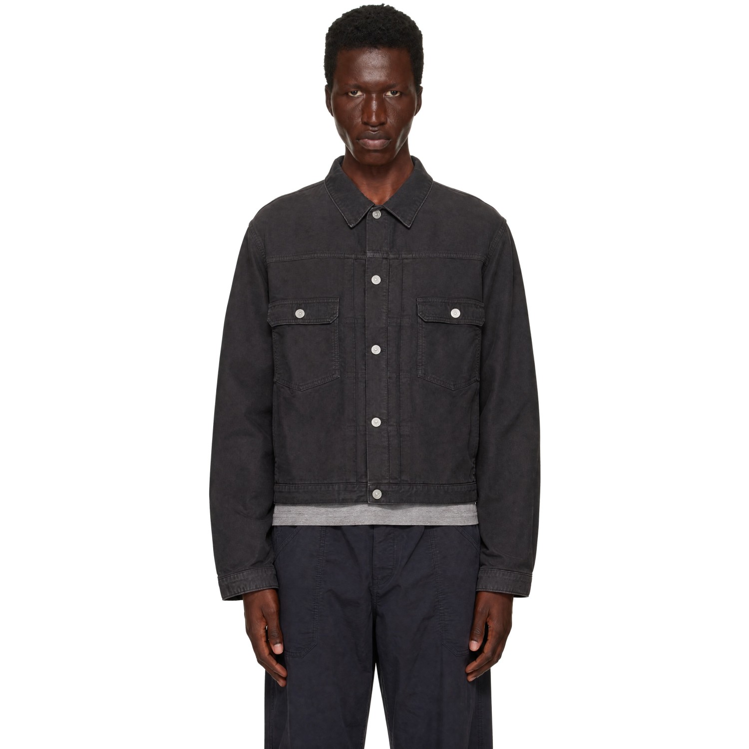 visvim Gray 101XX JKT G.Cords Jacket