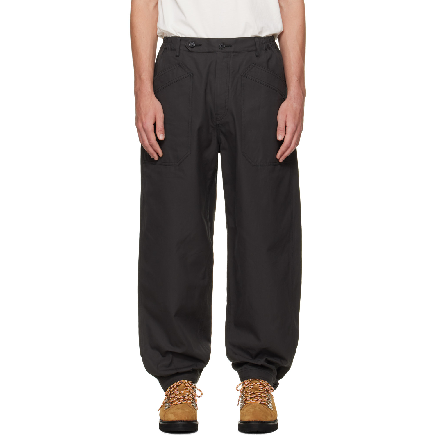visvim Gray Carrol Trousers