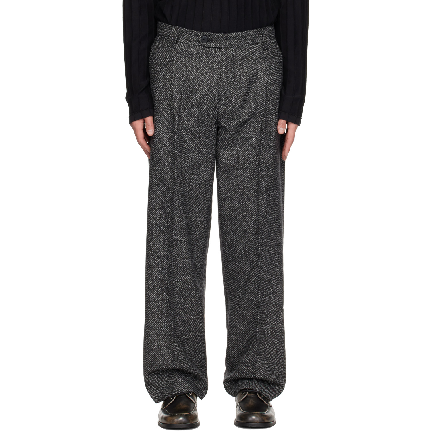 mfpen Black Service Trousers