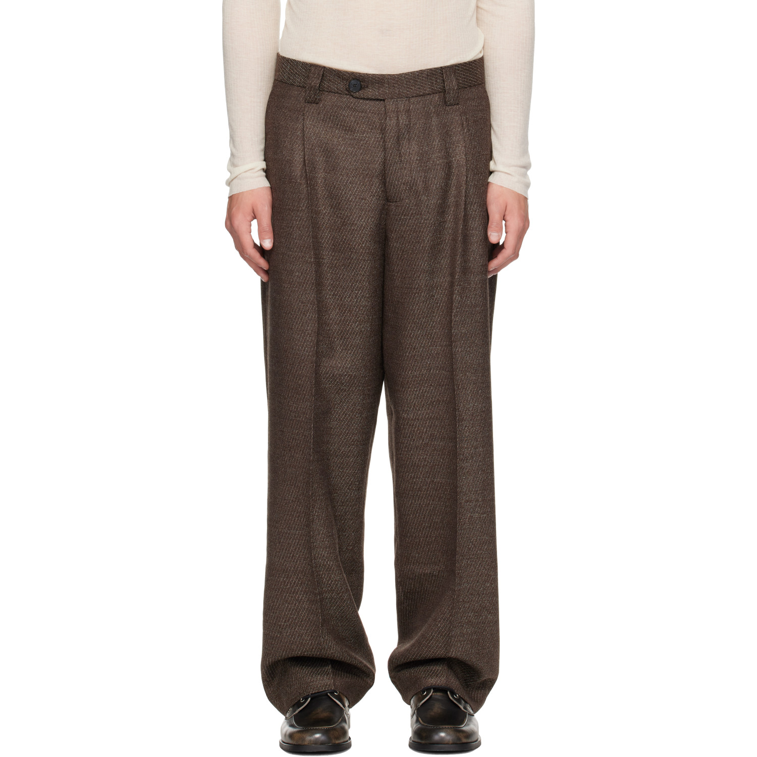 mfpen Brown Service Trousers