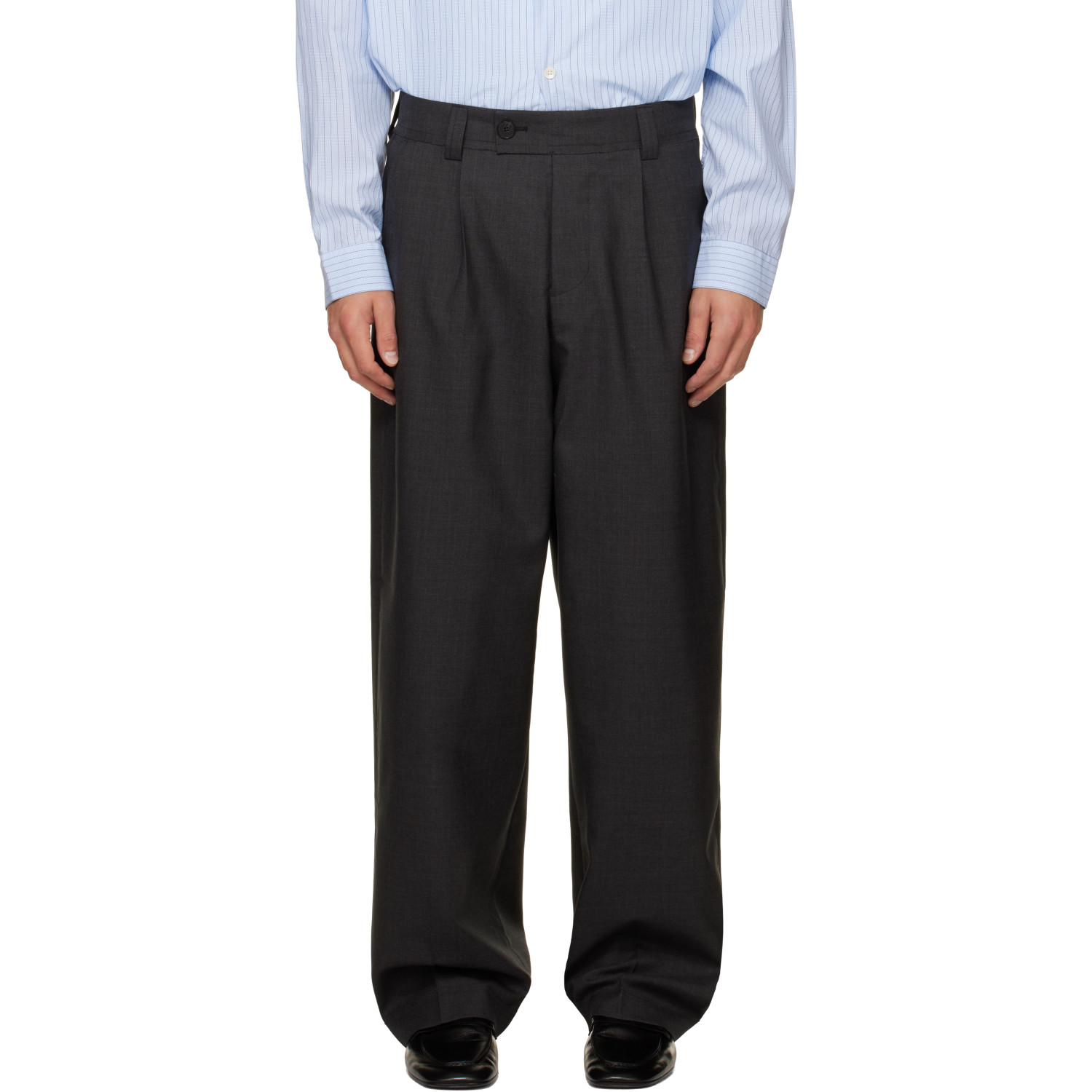 mfpen Gray Patch Trousers