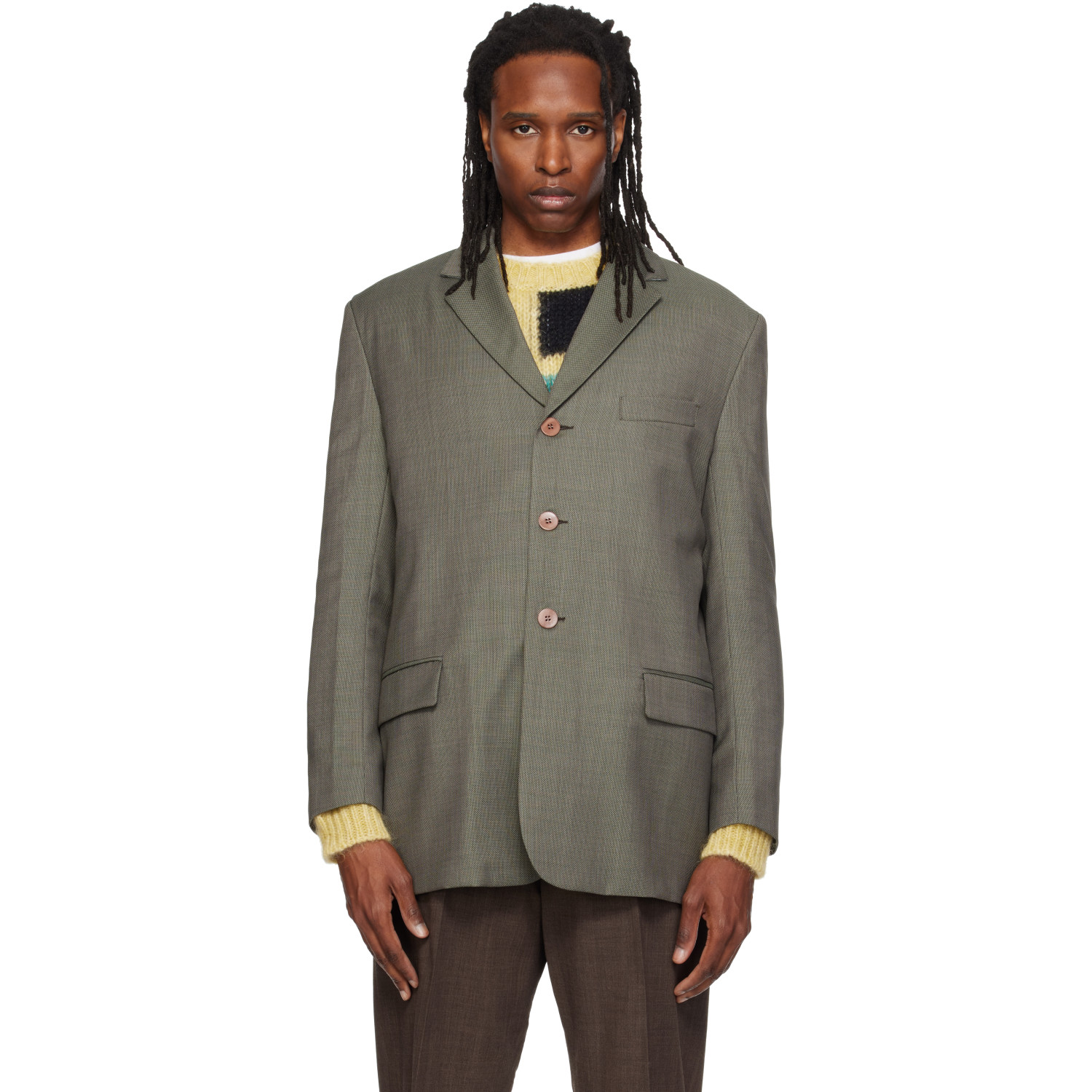 Magliano Gray 'Tre Bottoni' Blazer