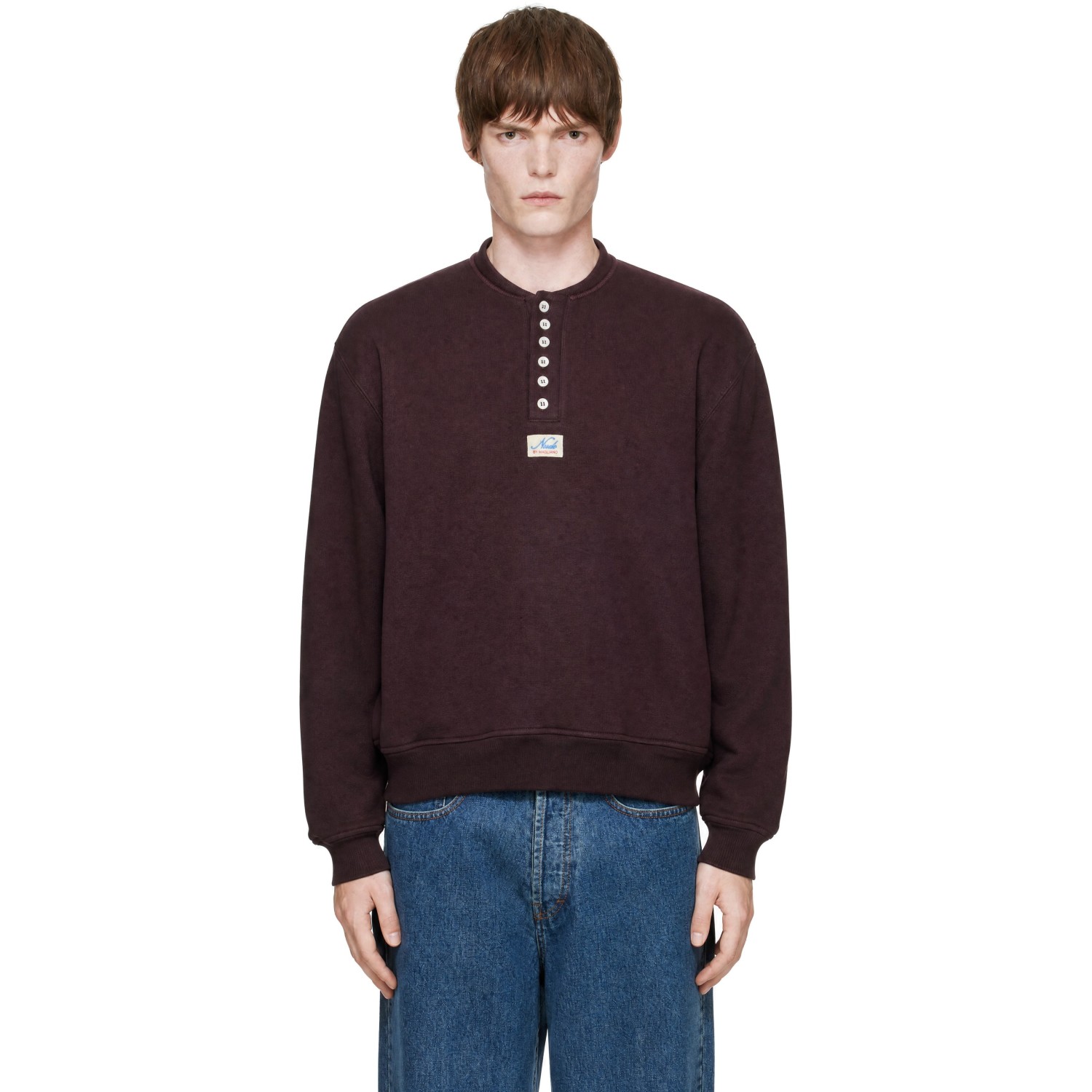 Magliano Brown Round Neck Sweatshirt