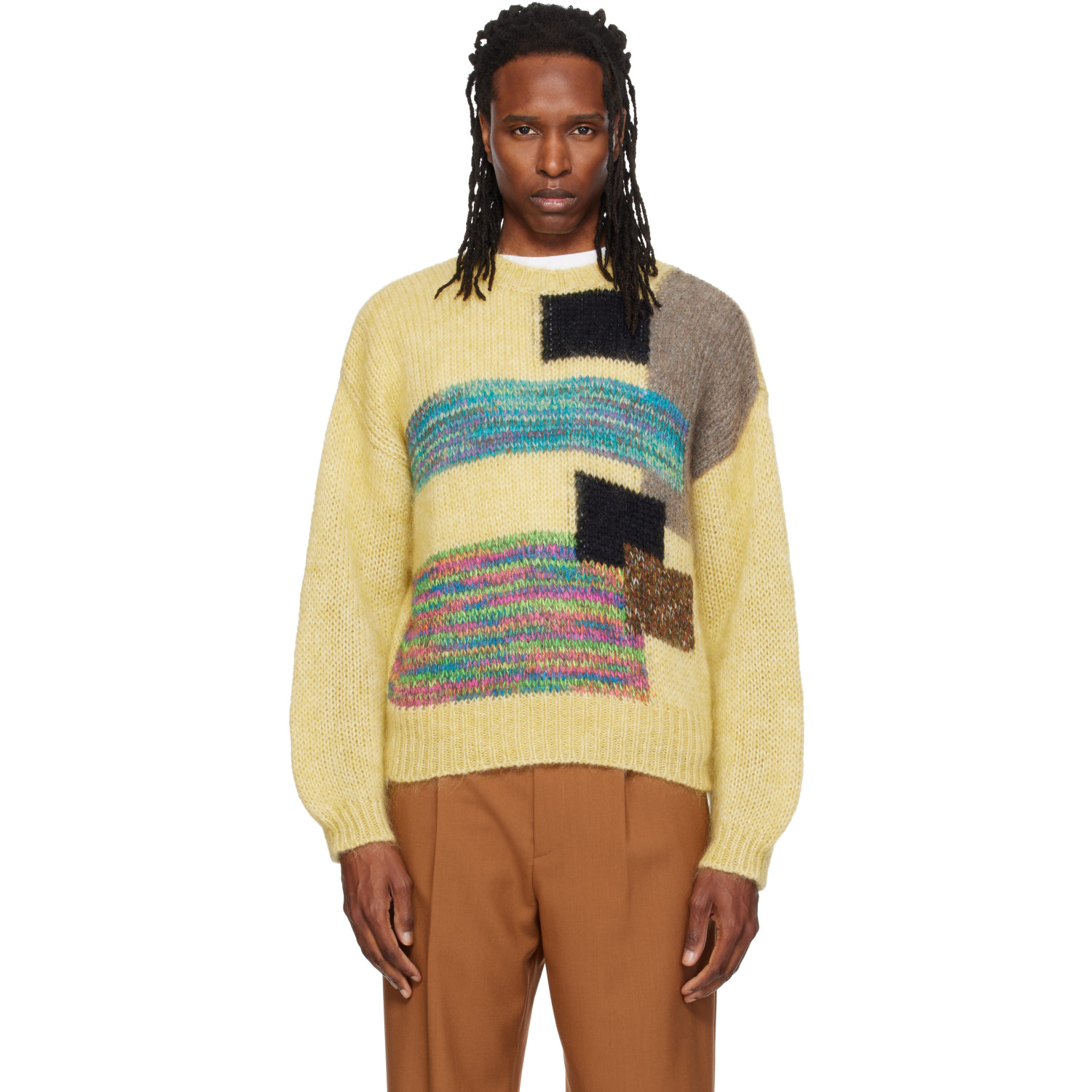 Magliano Yellow Pasta Sweater