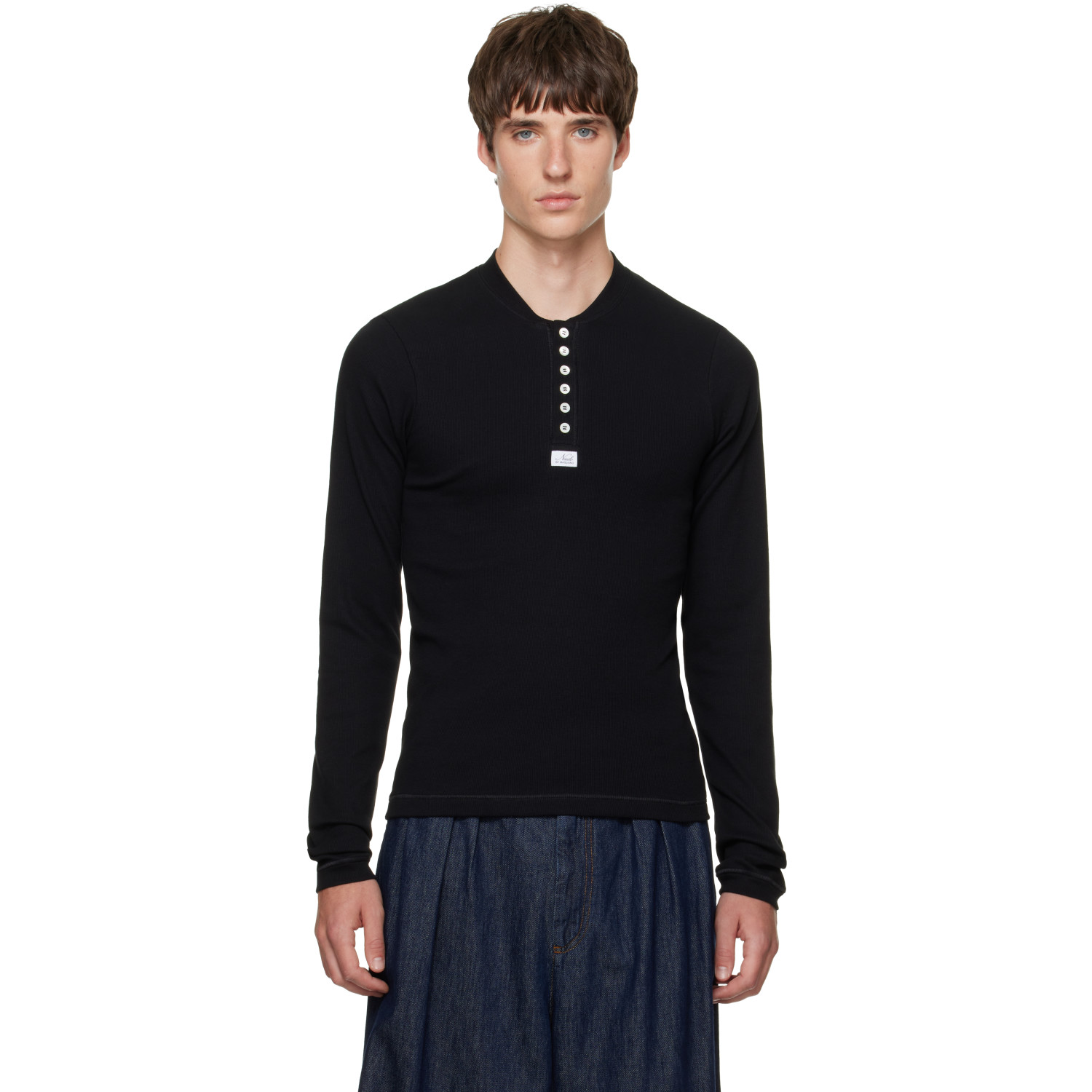 Magliano Black Serafino Long Sleeve T-shirt