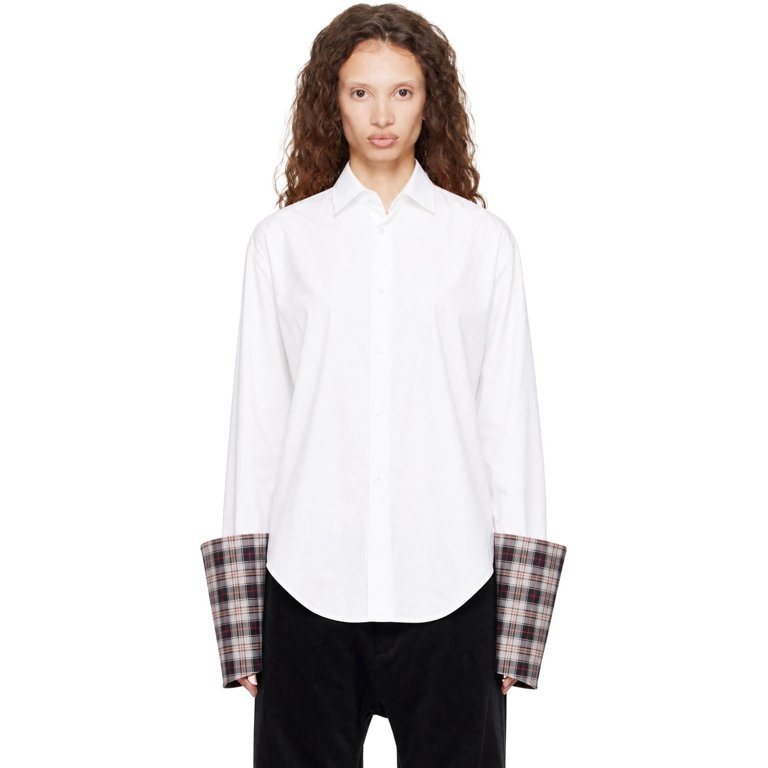 ABRA White Back Pocket Shirt