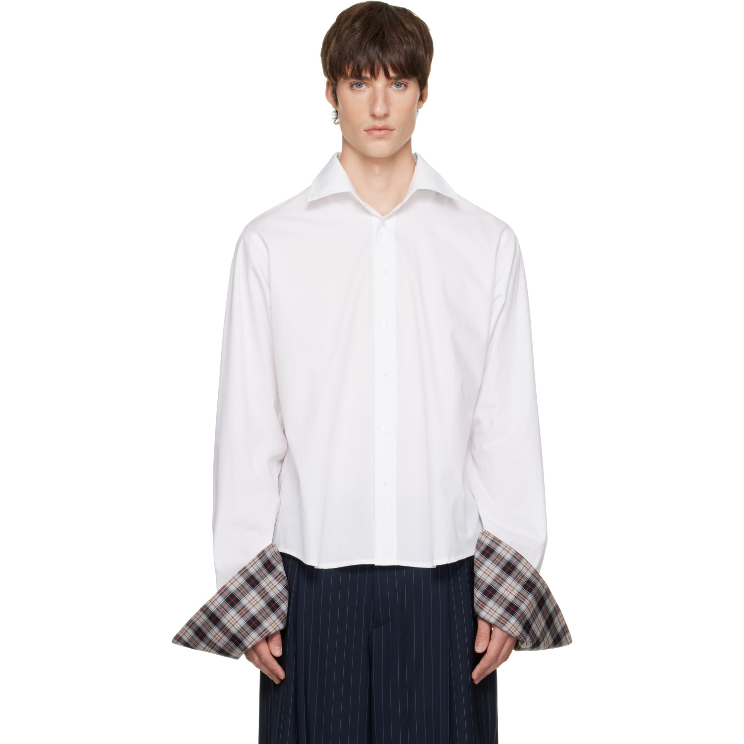 ABRA White Back Pocket Shirt