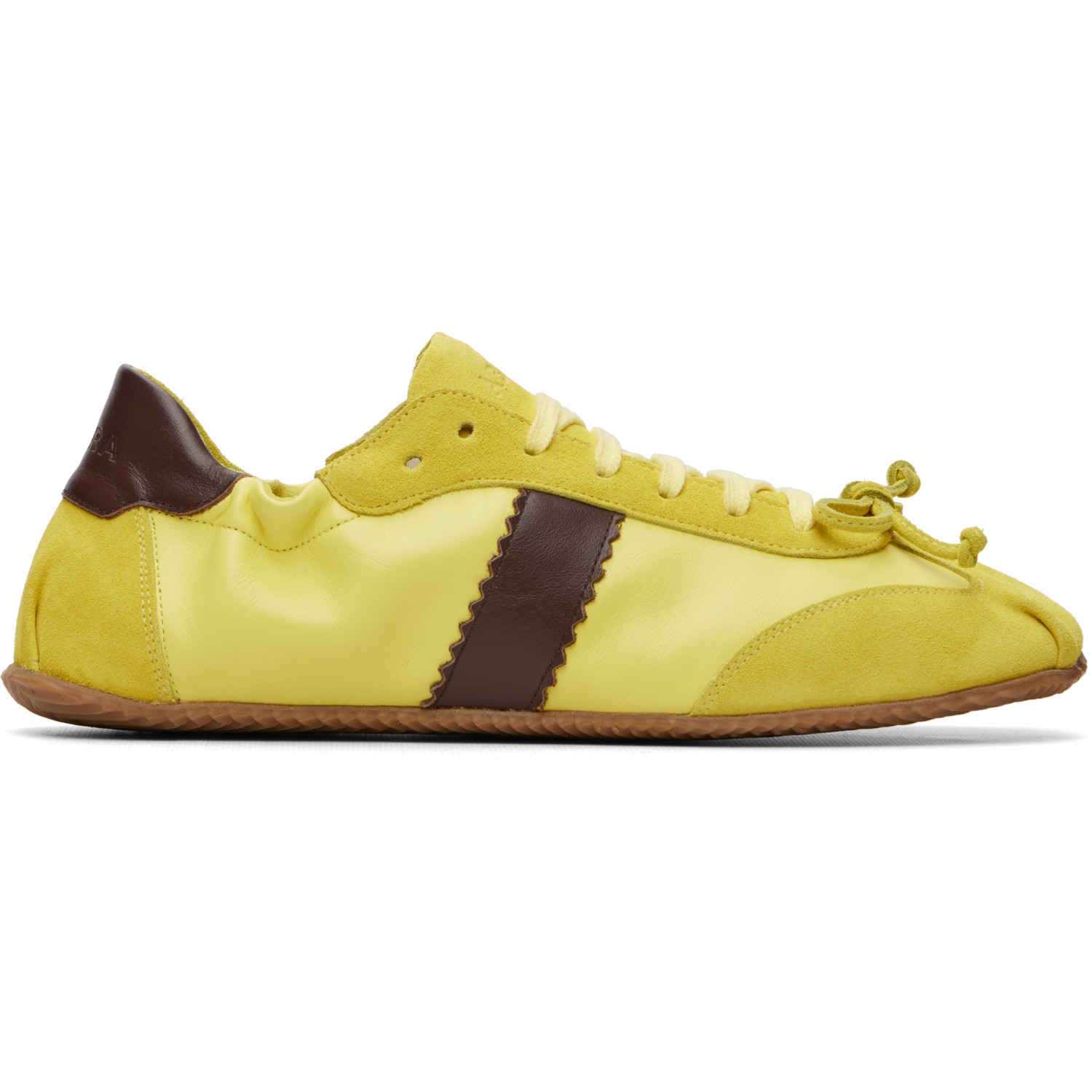 ABRA Yellow Ballerina Sneakers