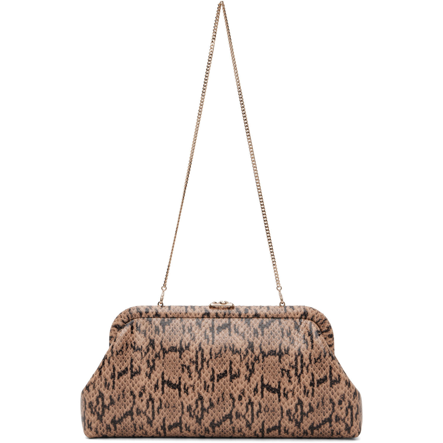 Jimmy Choo Beige Skylar Clutch