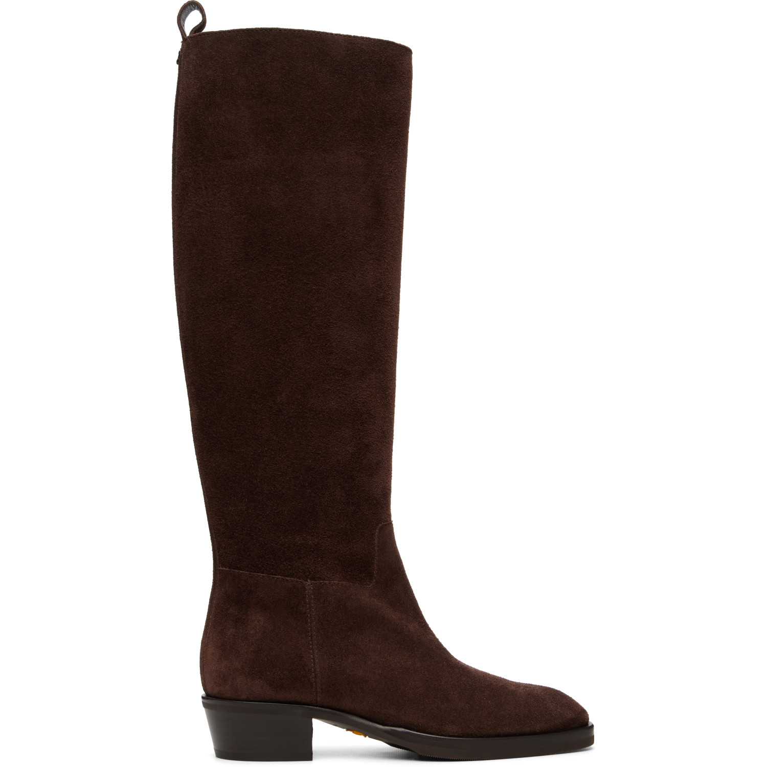 Jimmy Choo Brown Mave 45 Knee Boots