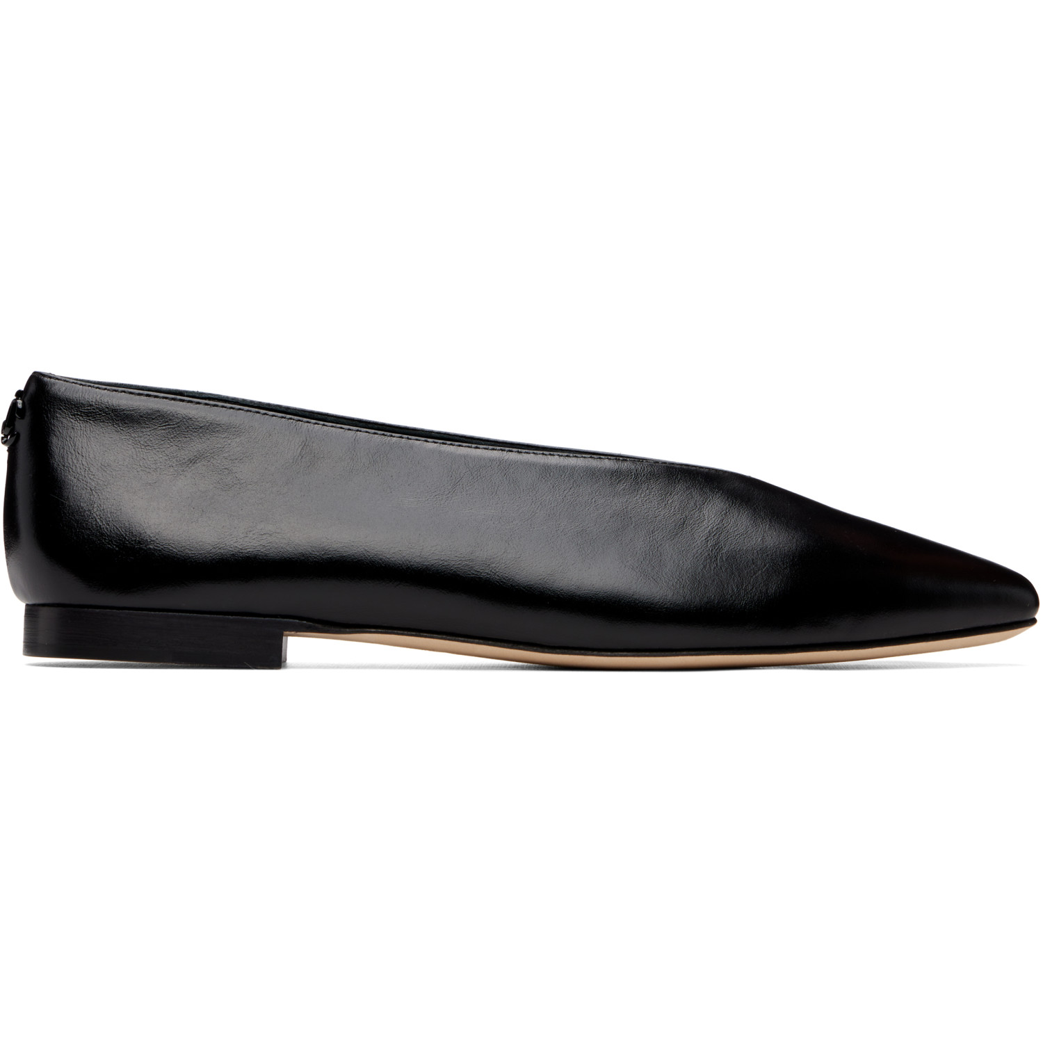 Jimmy Choo Black Margot Flat Loafers