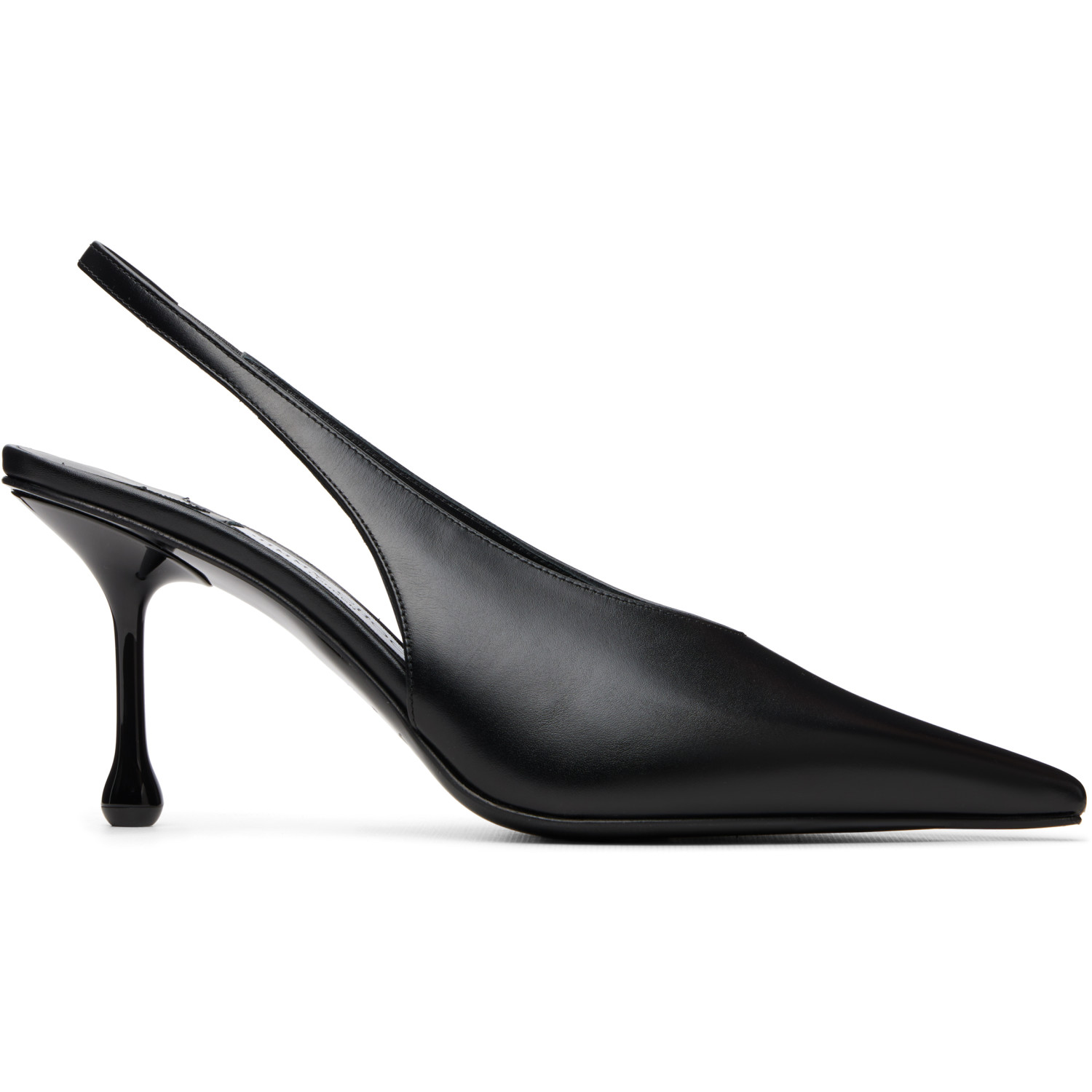 Jimmy Choo Black Isa 80 Heels