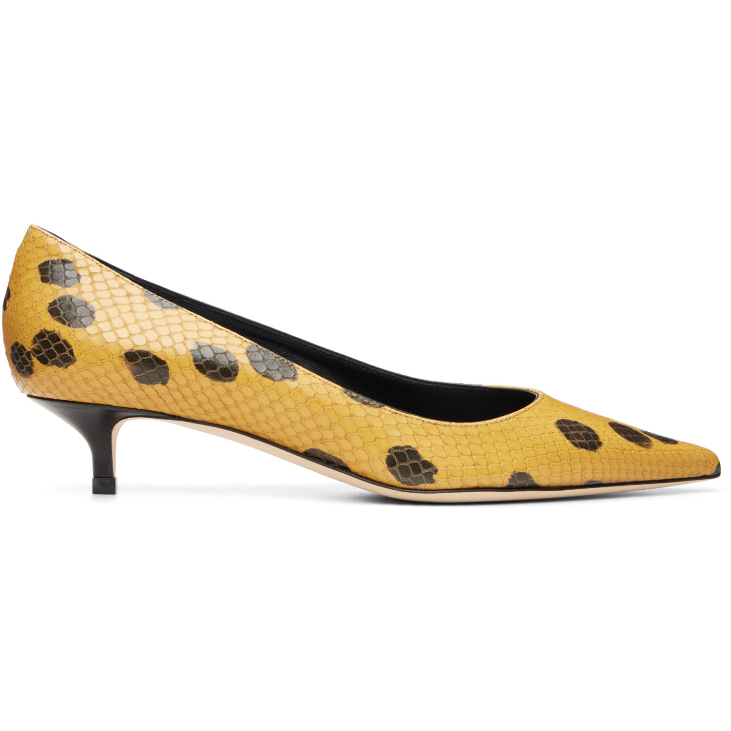 Jimmy Choo Brown & Beige Amelia 35 Spotty Heels
