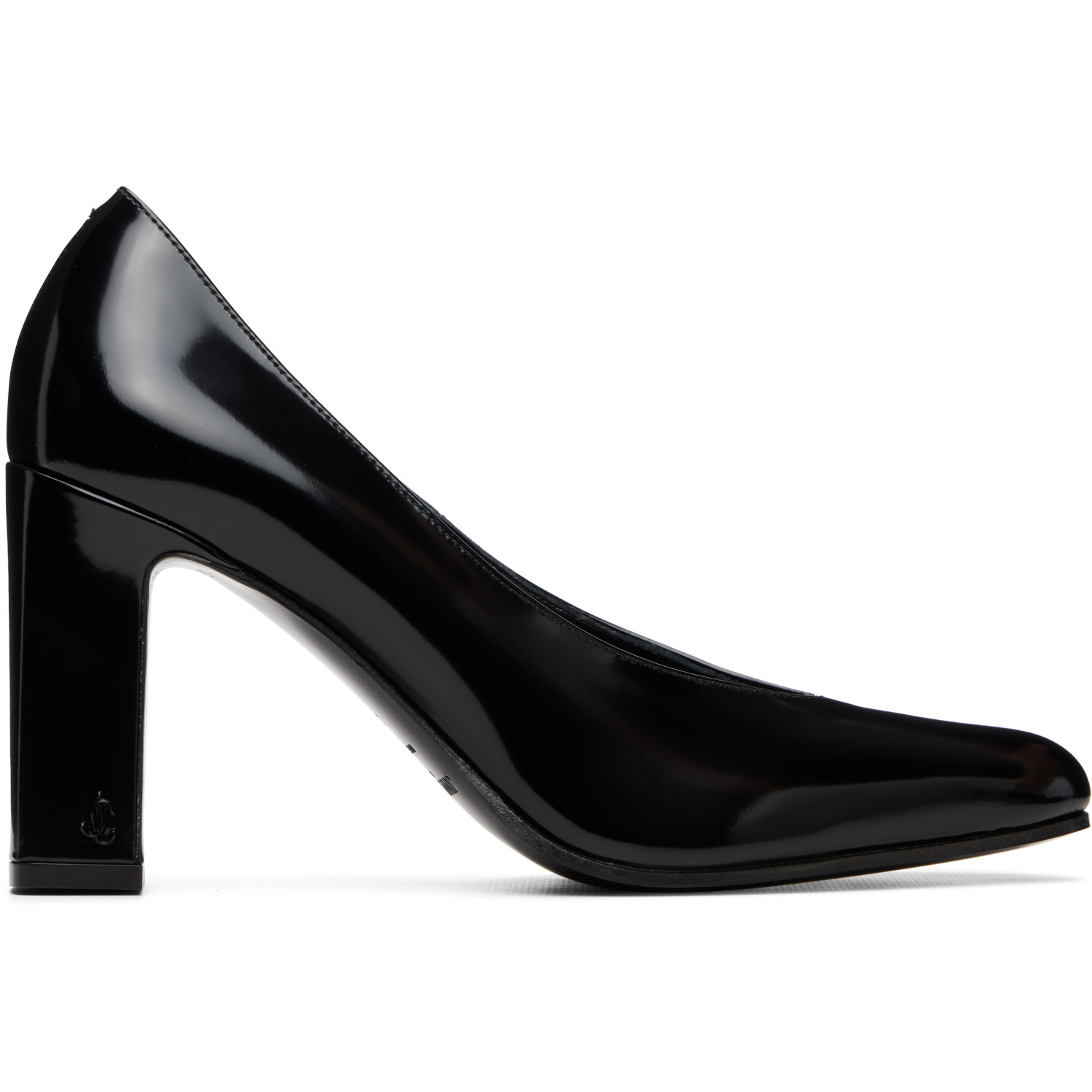 Jimmy Choo Black Eyla 85 Heels