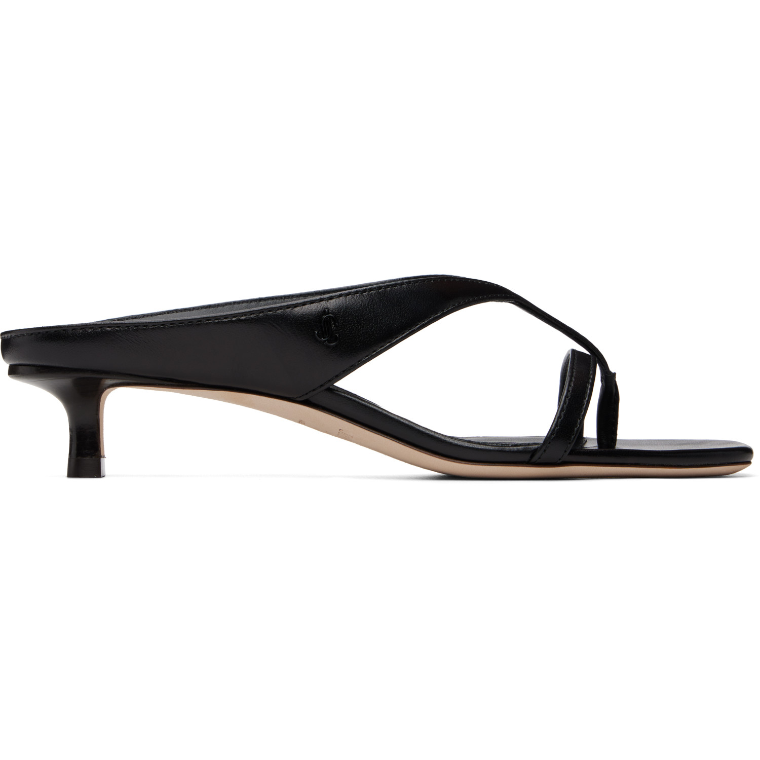 Jimmy Choo Black Emeri 35 Heeled Sandals