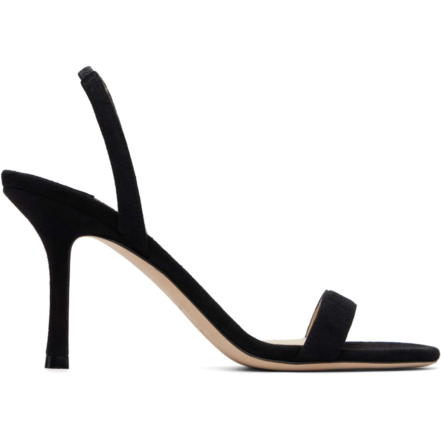 Jimmy Choo Black Jenn 85 Heeled Sandals