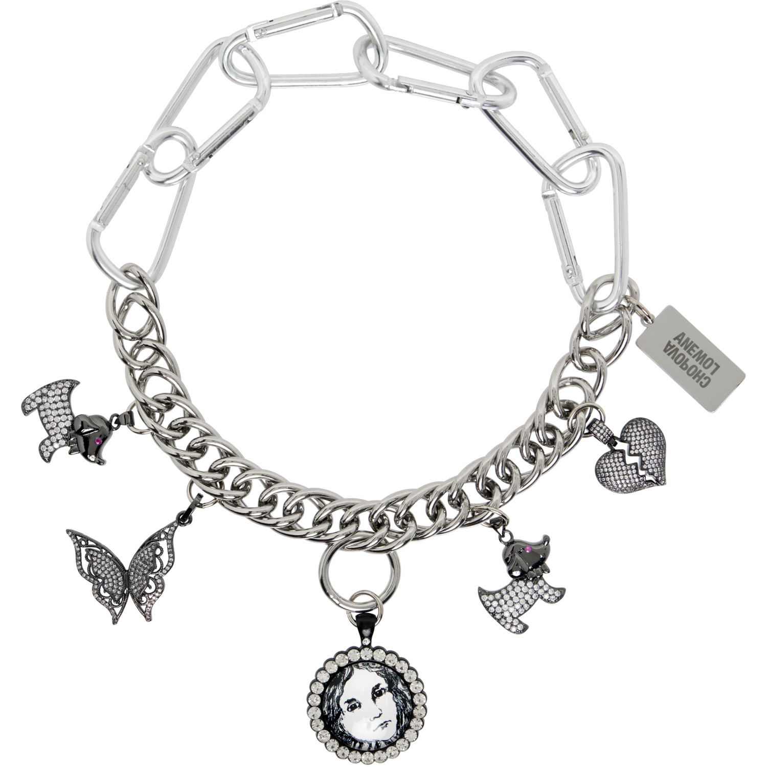 Chopova Lowena Alice Carabiner Necklace