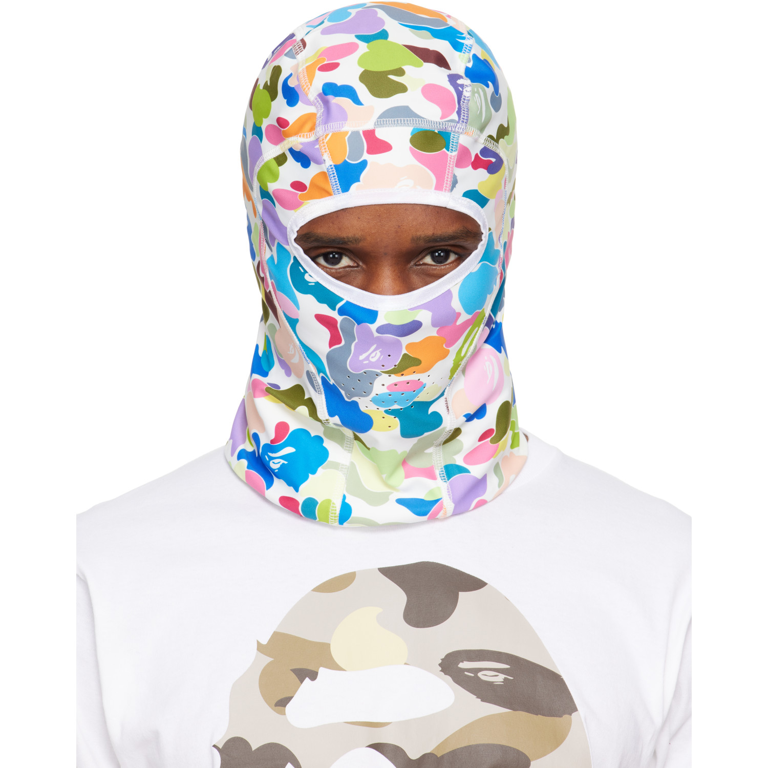 BAPE Multicolor Camo Balaclava