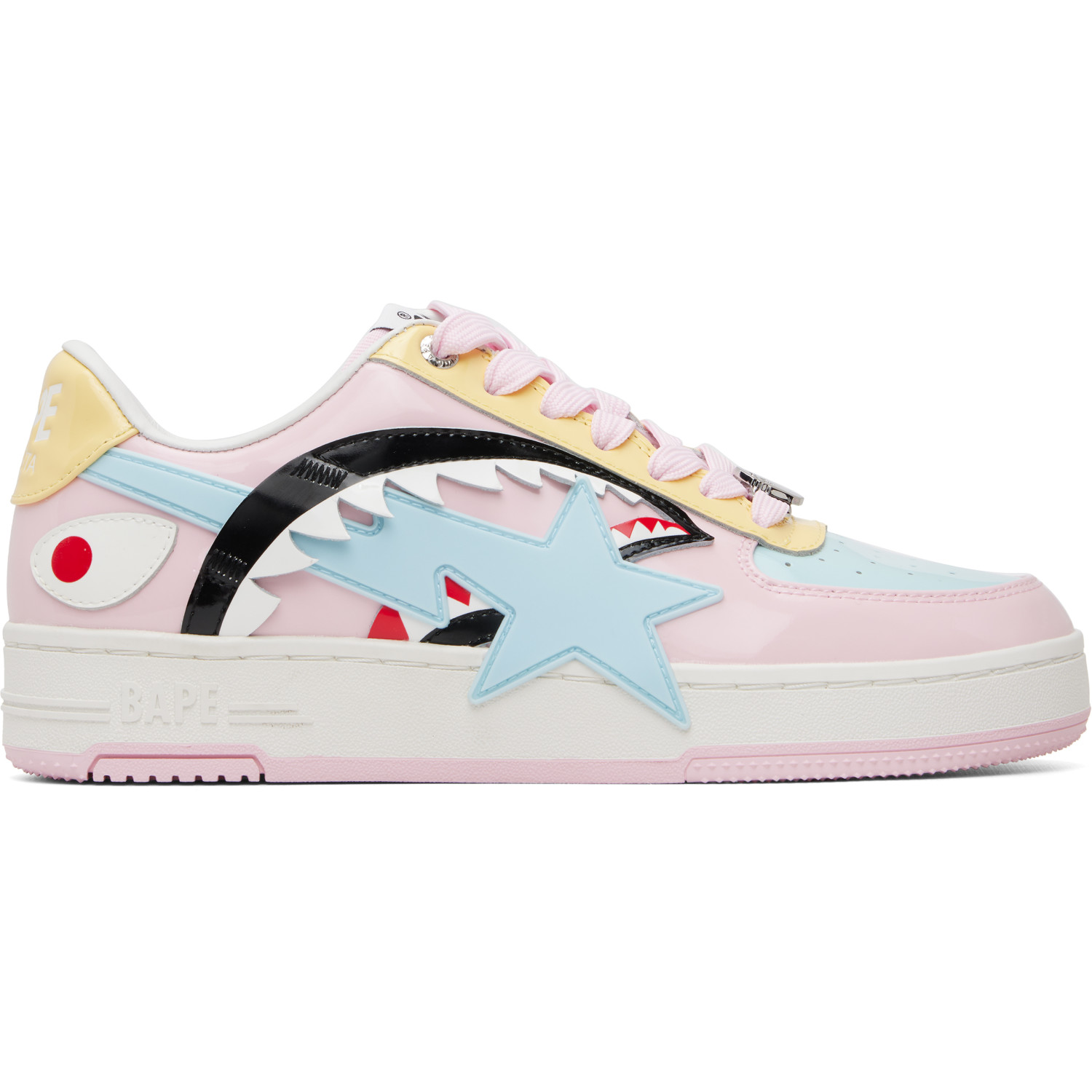 BAPE Pink BAPE STA #1 Sneakers