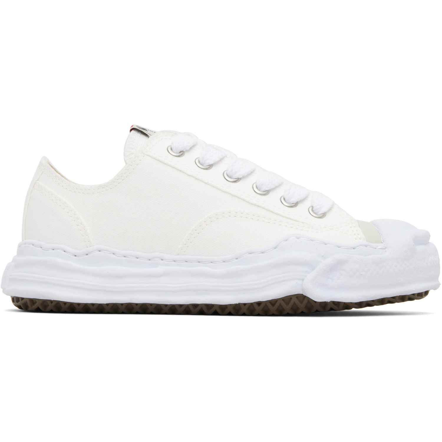 Maison MIHARA YASUHIRO Off-White 'Hank' OG Sole Canvas Low-Top Sneakers