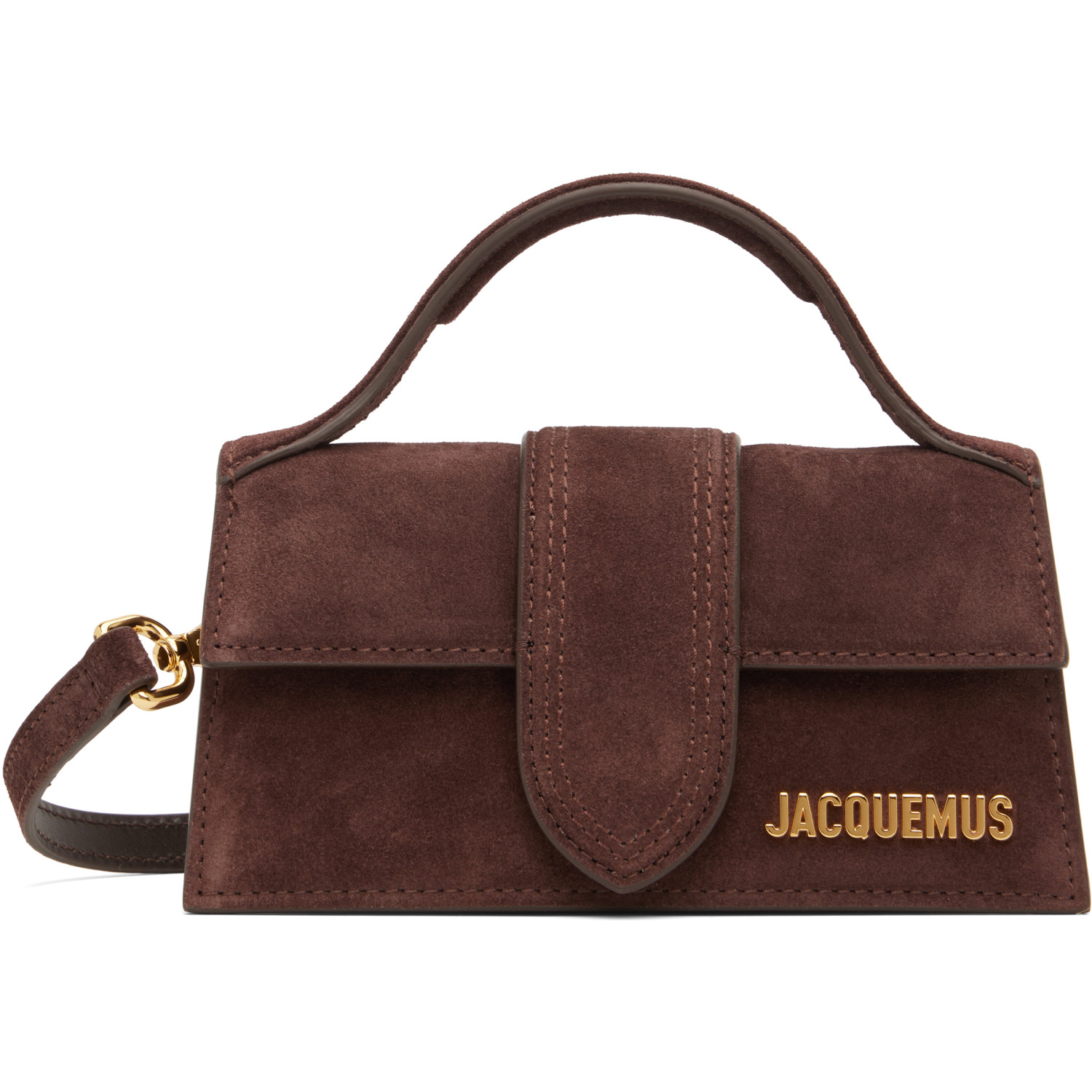 JACQUEMUS Brown 'The Bambino' Bag