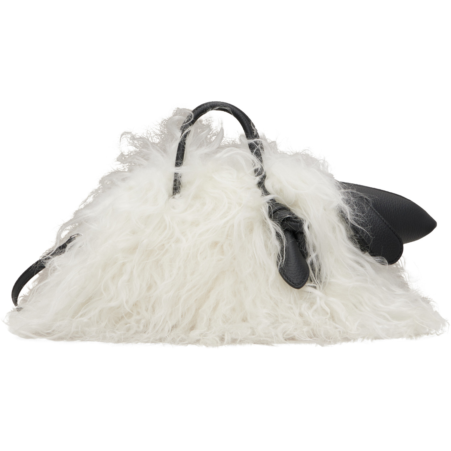 JACQUEMUS White 'Le petit Turismo' Bag