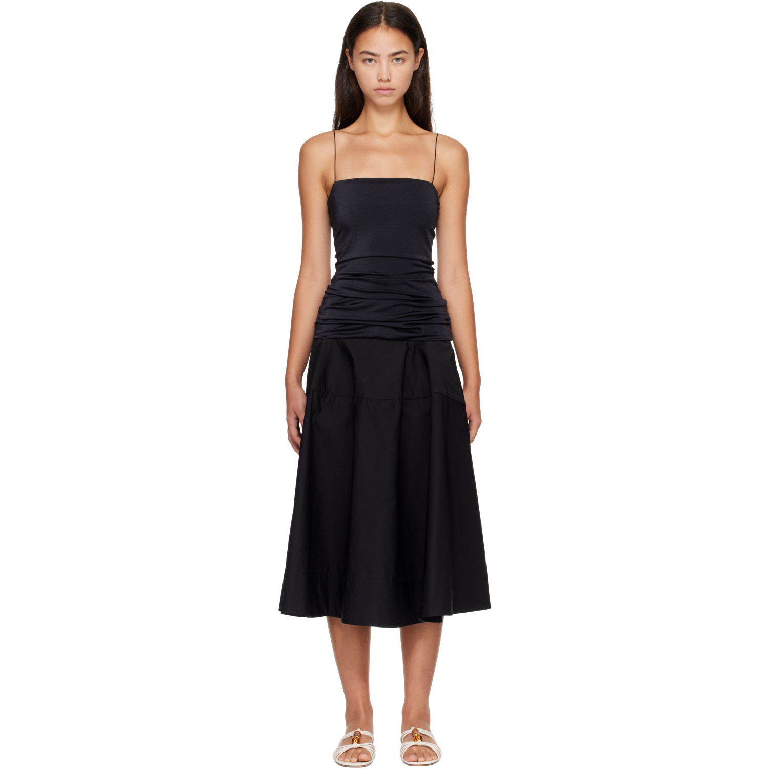 JACQUEMUS Black 'The Paradiso' Midi Dress