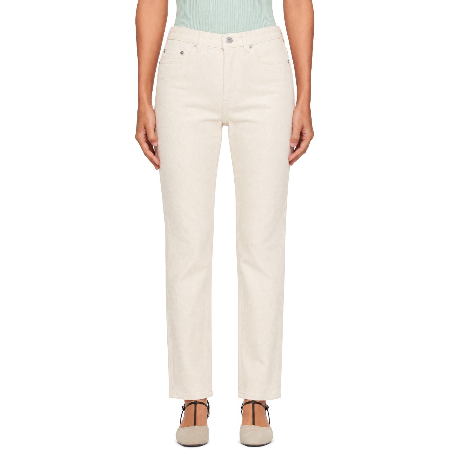 JACQUEMUS Off-White 'The de-Nîmes' Palma Denim Jeans