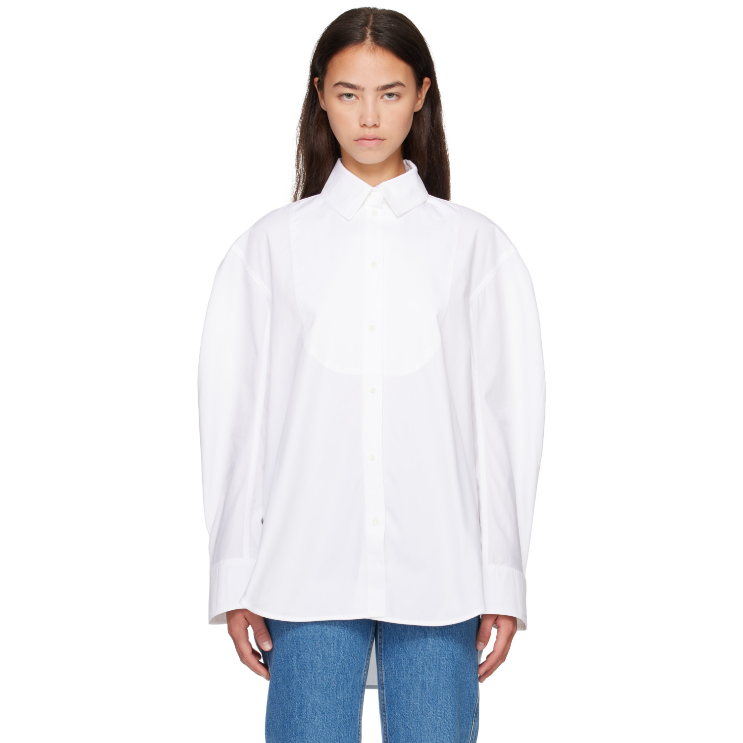 JACQUEMUS White 'The Citta' Shirt