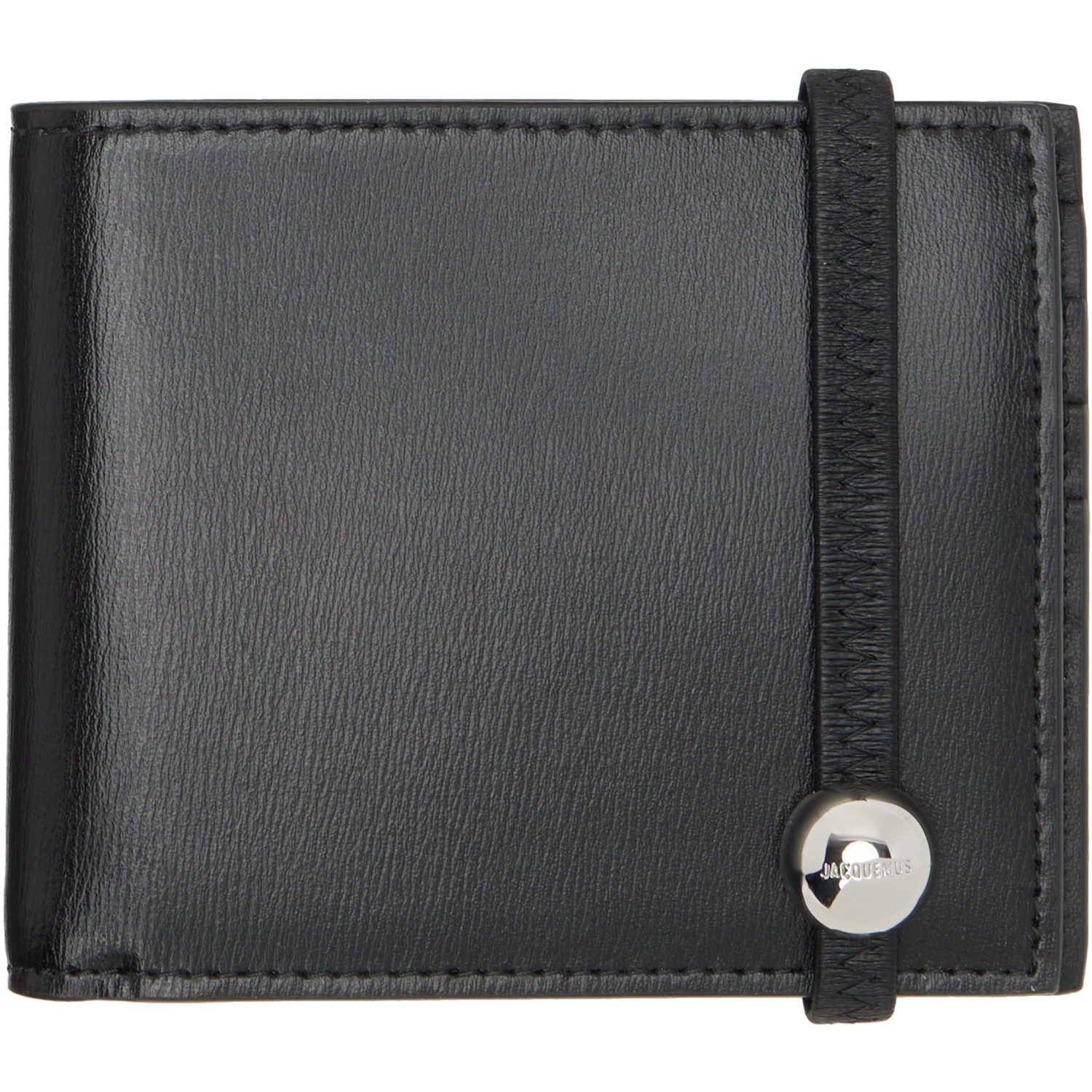 JACQUEMUS Black 'Le porte Miami' Wallet