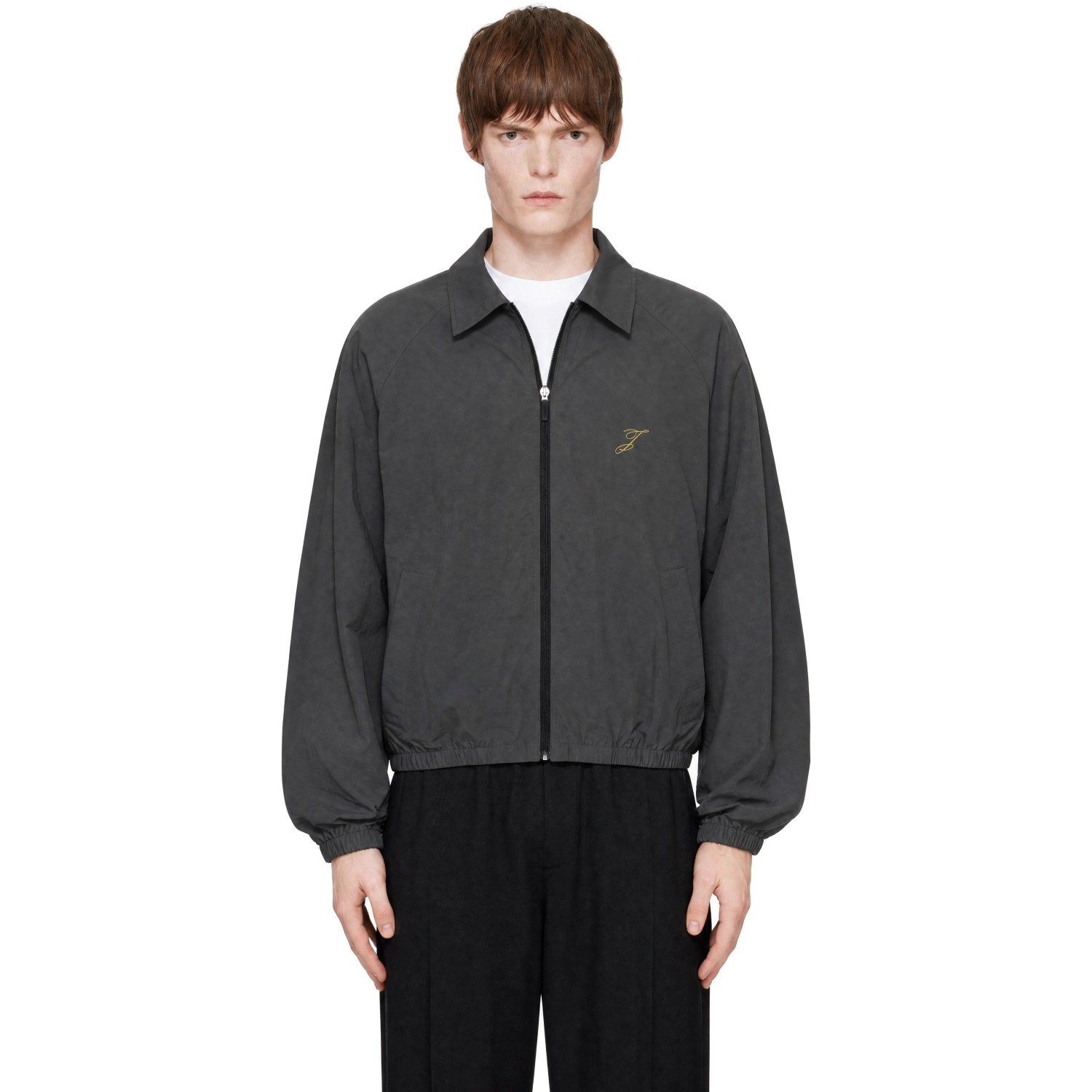 JACQUEMUS Gray 'The windbreaker' Jacket