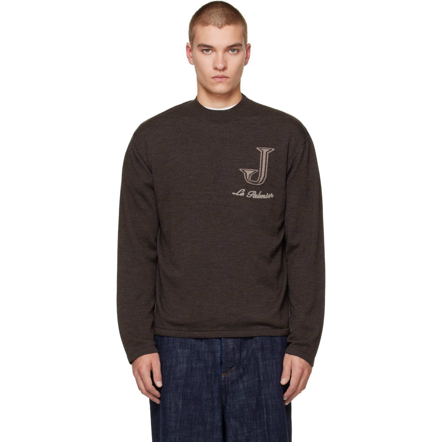 JACQUEMUS Brown 'The Herisson' Sweater