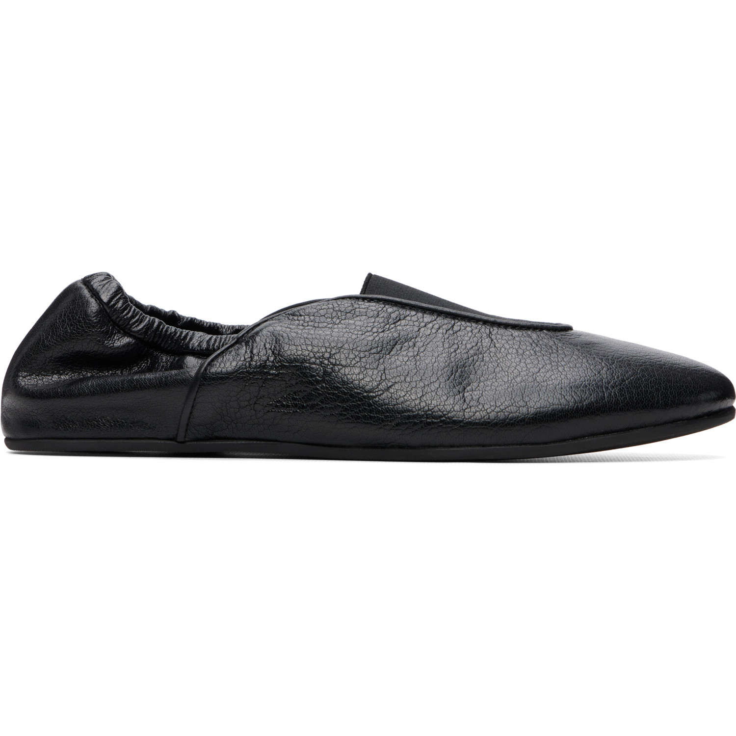 JACQUEMUS Black 'Les Ballets' Ballerina Flats
