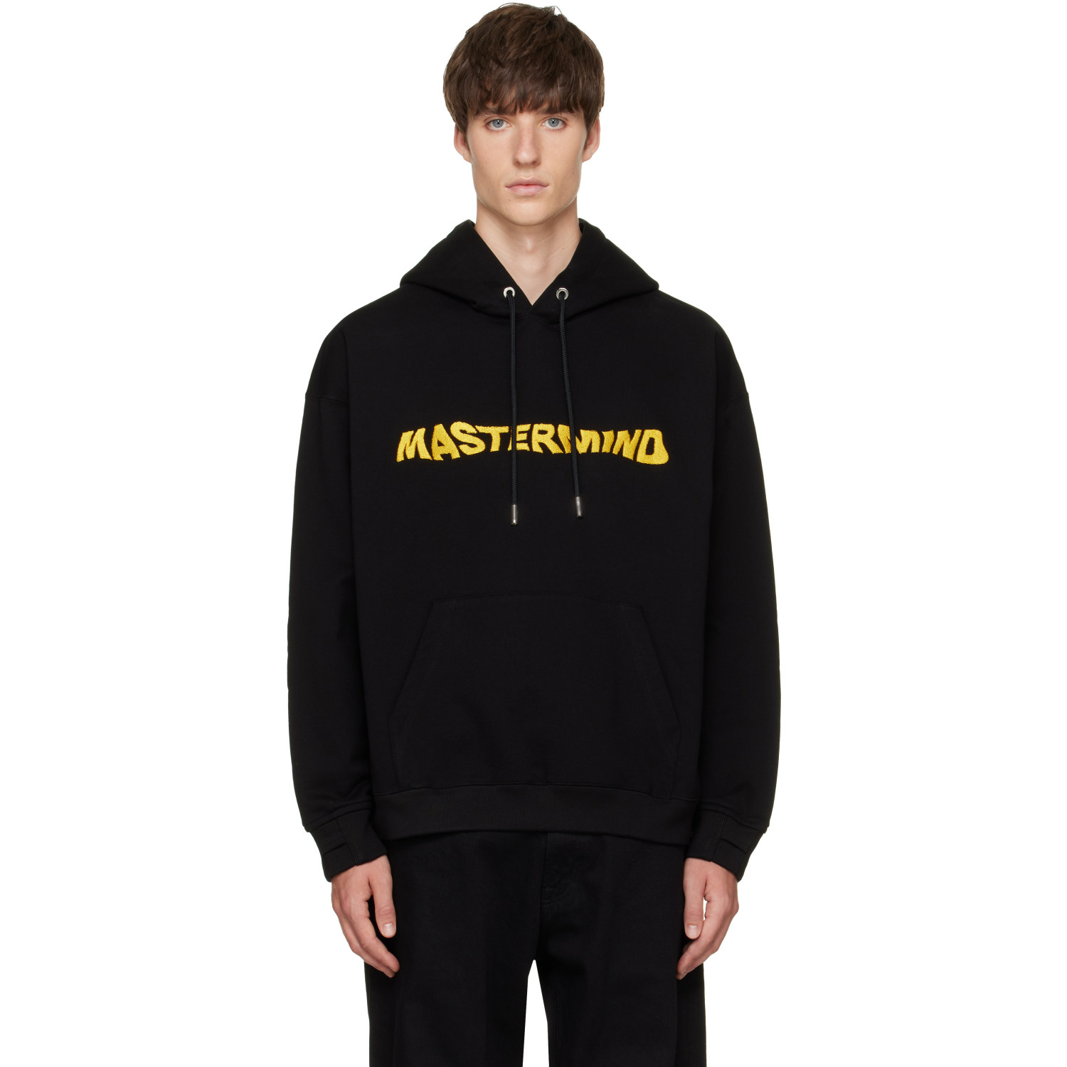 mastermind JAPAN Black Whimsical Skull Hoodie