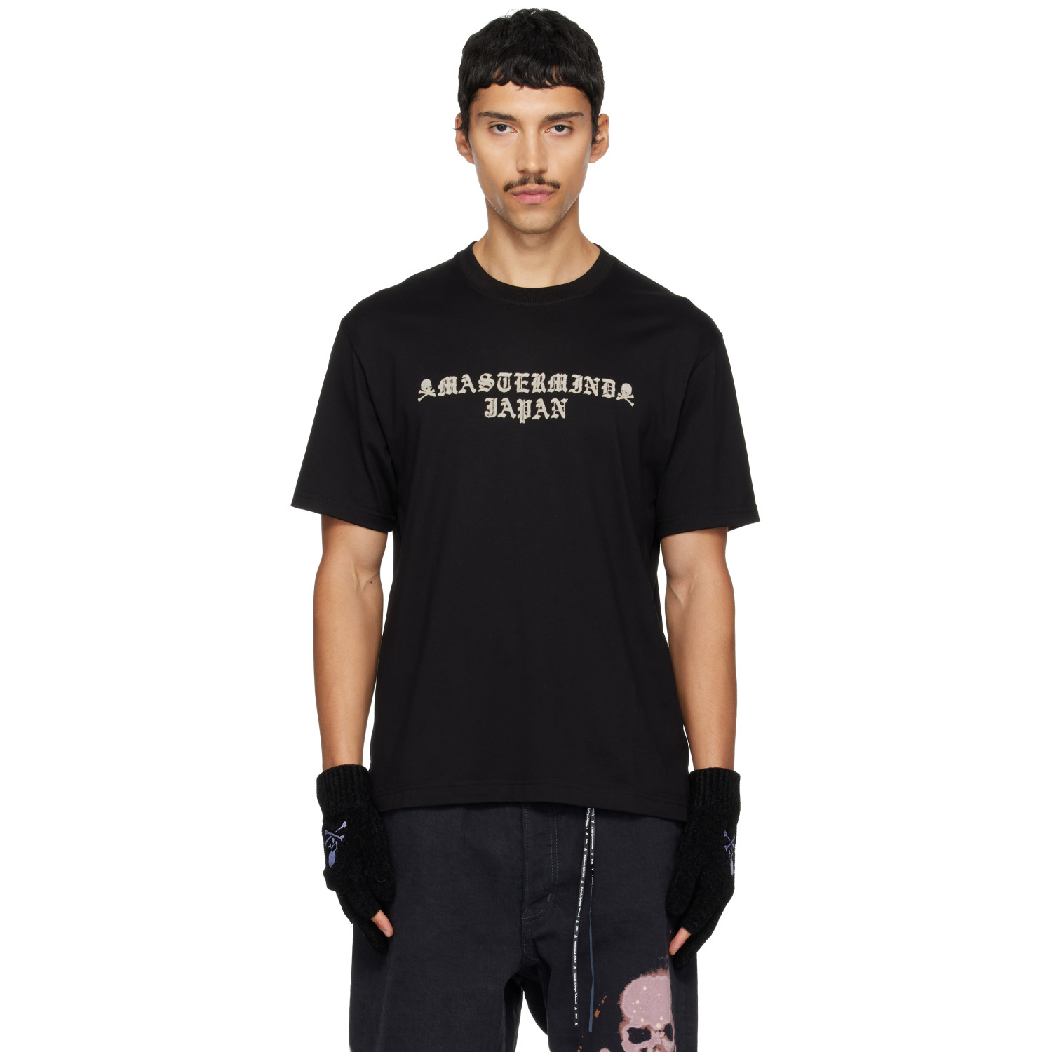 mastermind JAPAN Black MJ Former OG S/S T-shirt