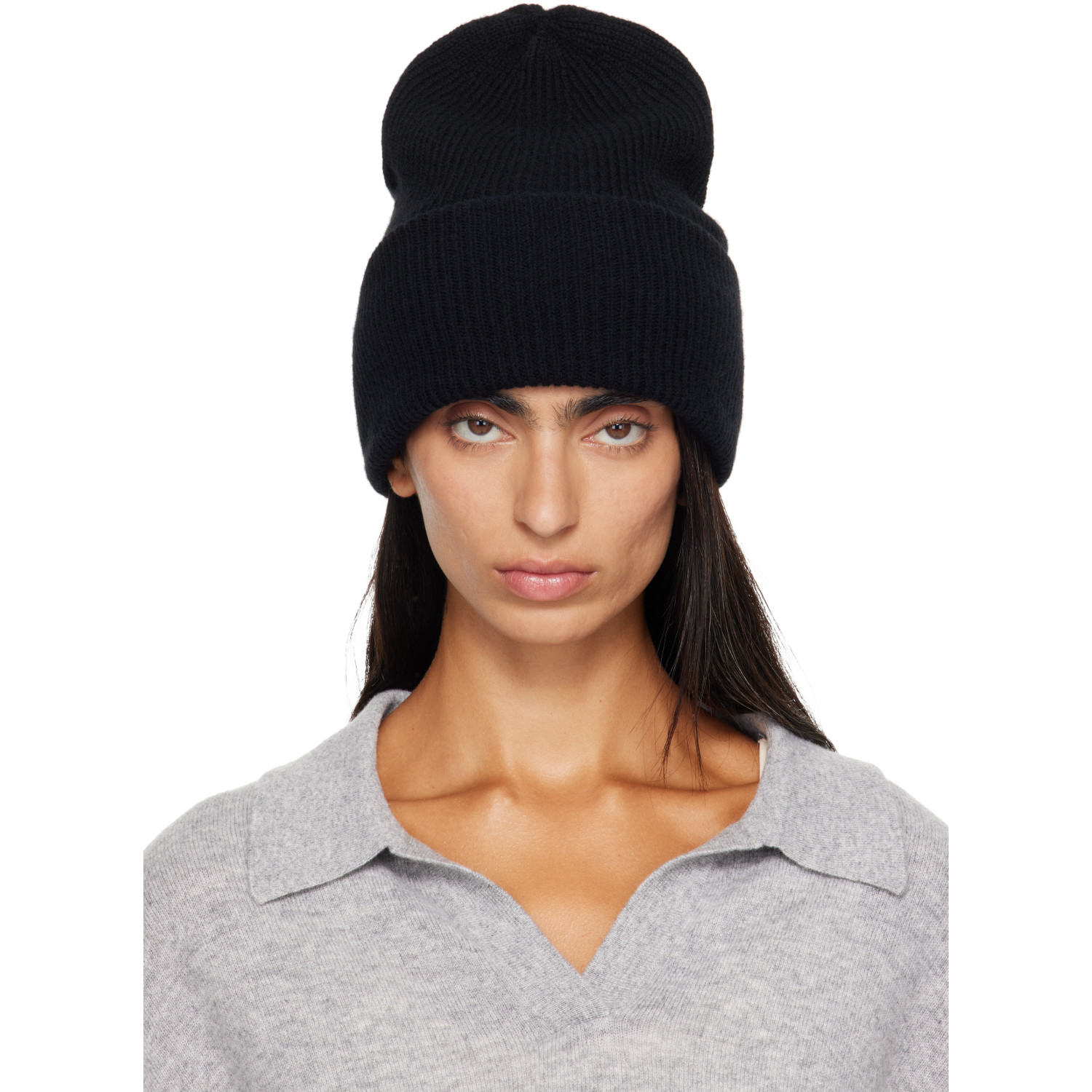 LISA YANG Black Stockholm Beanie