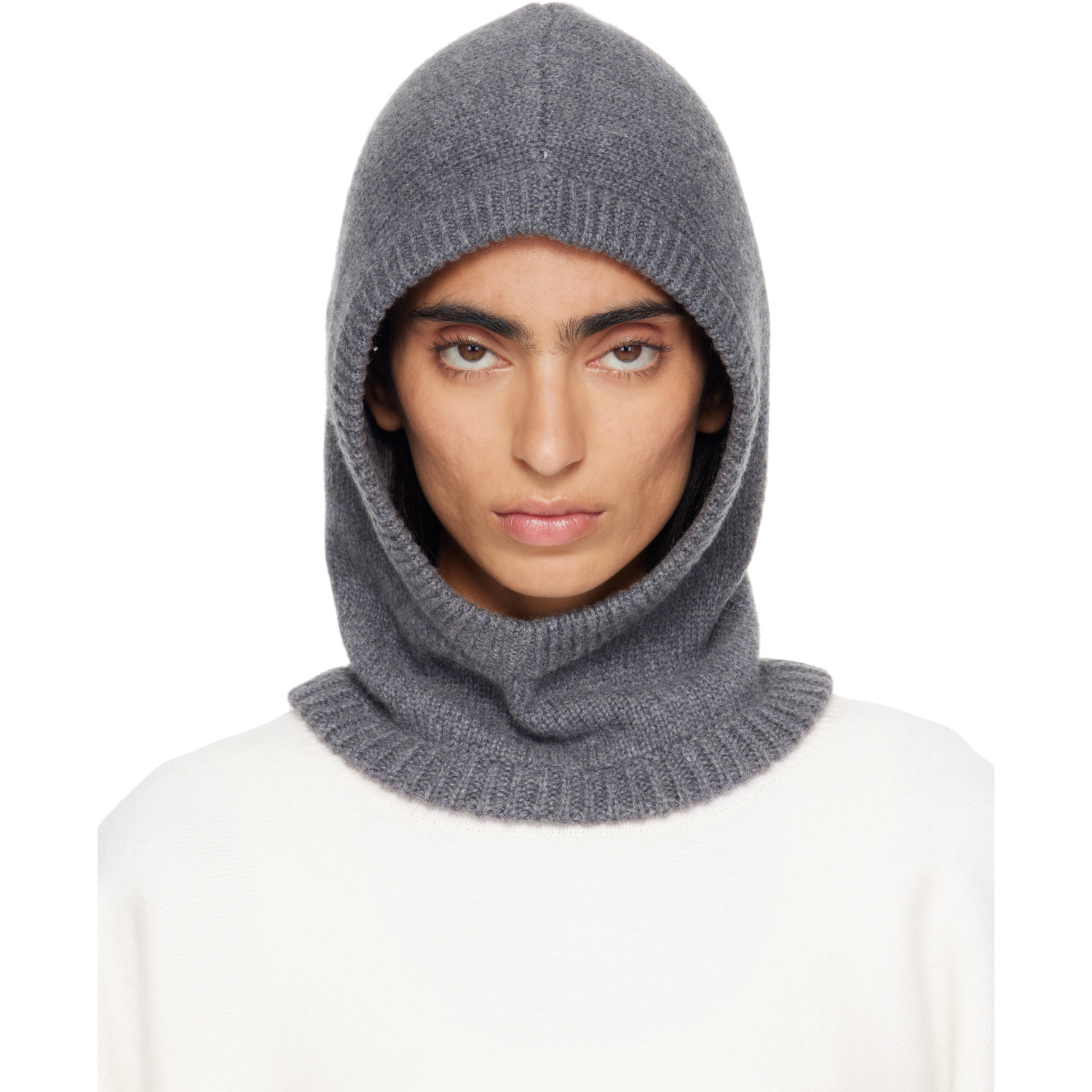 LISA YANG Gray Astri Balaclava
