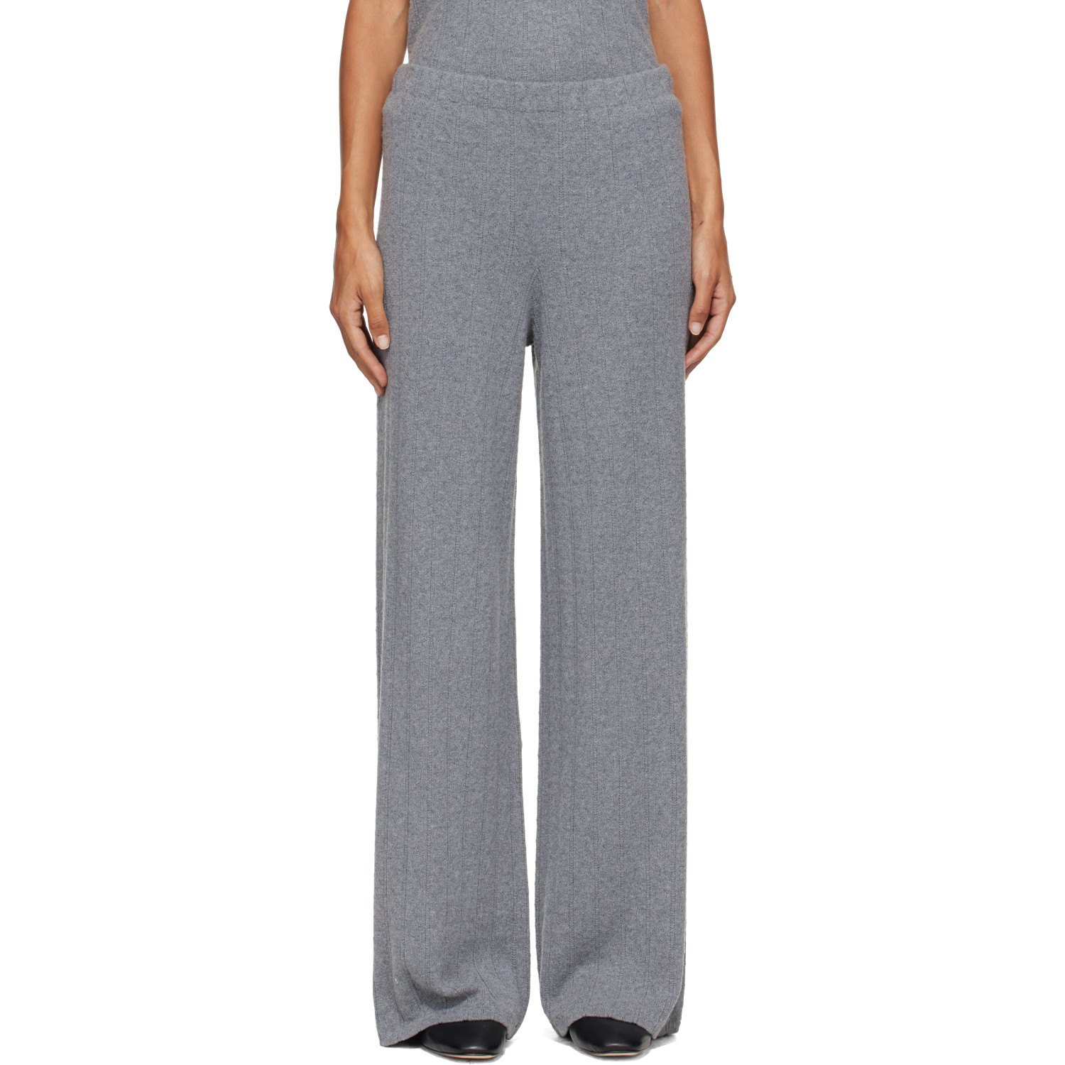 LISA YANG Gray Shannen Lounge Pants