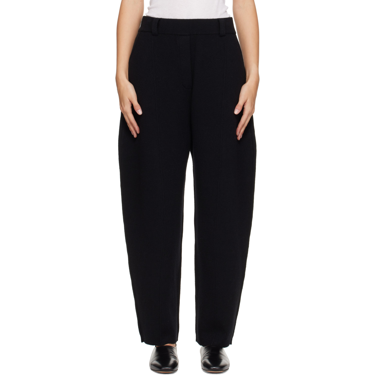 LISA YANG Black Wrenda Trousers