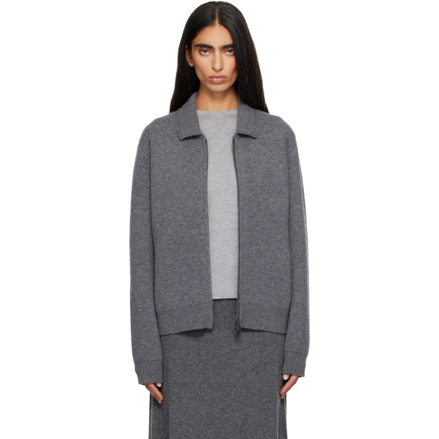 LISA YANG Gray Aleya Sweater