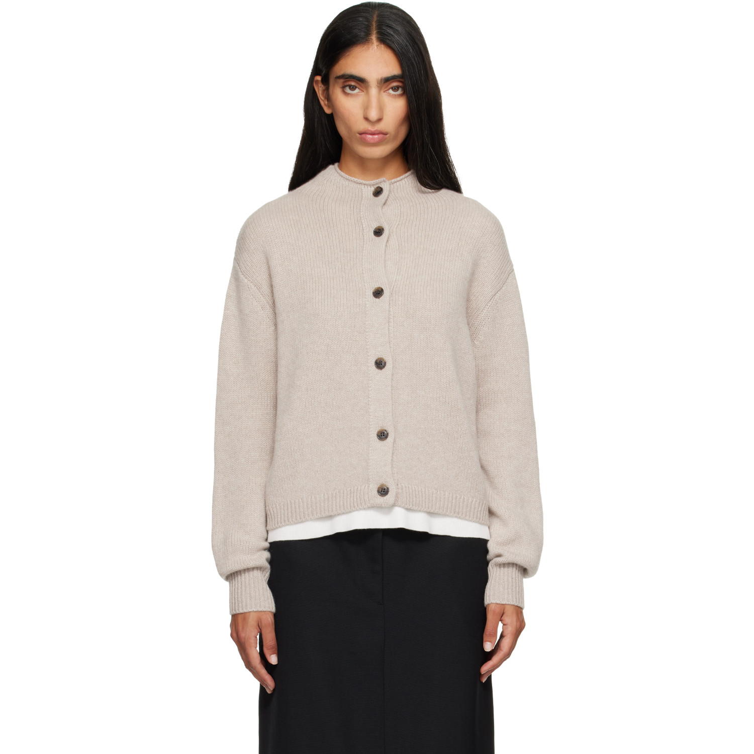 LISA YANG Beige Zirelle Cardigan