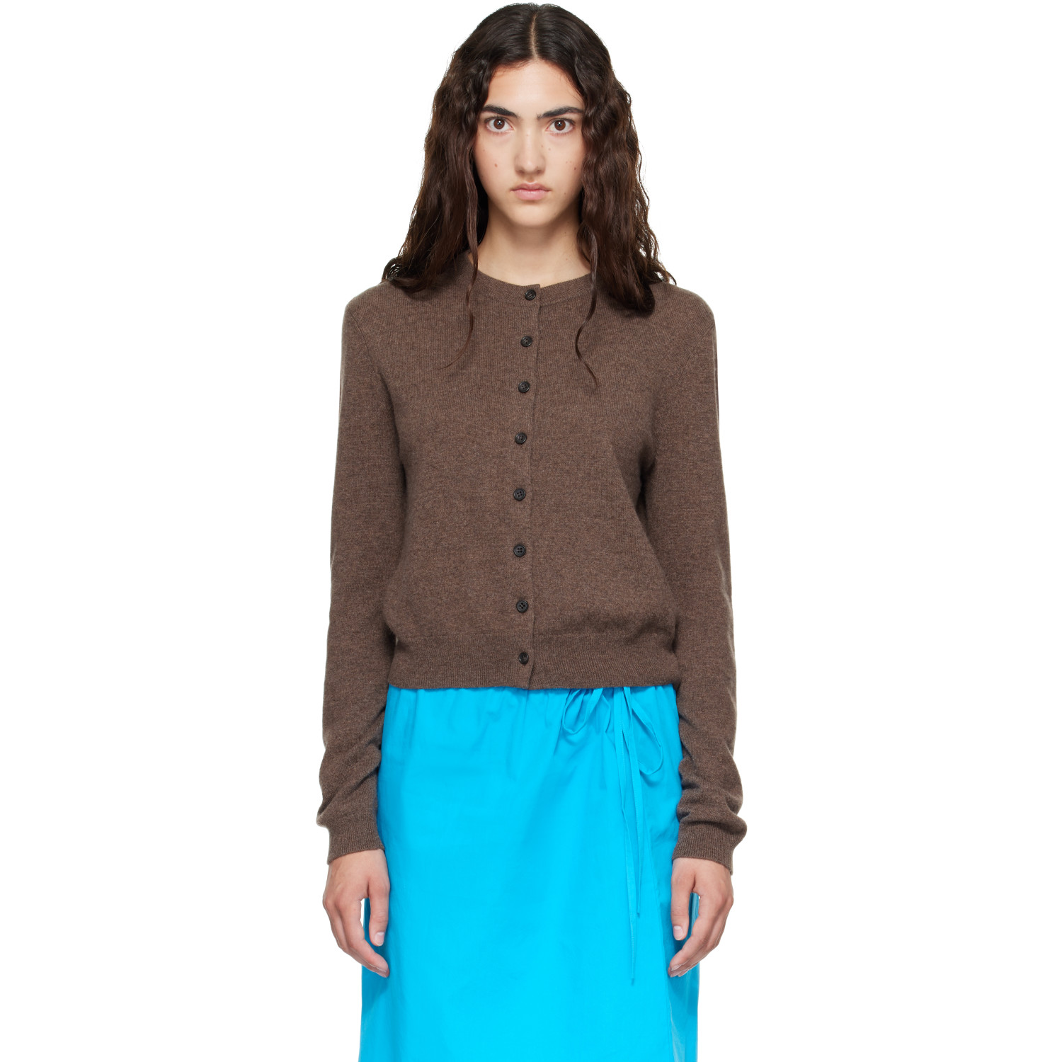 LISA YANG Brown Karia Cardigan