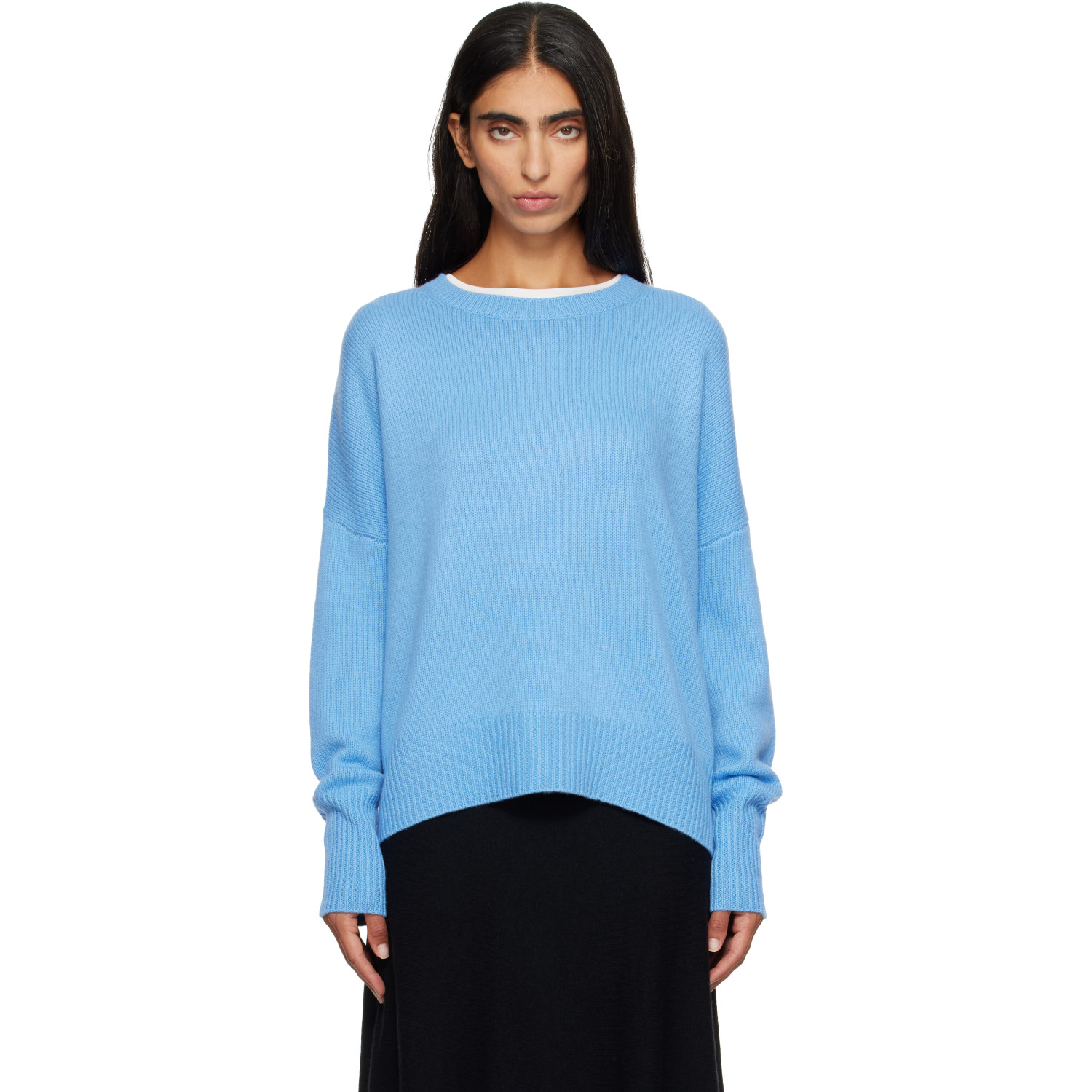 LISA YANG Blue Mila Sweater