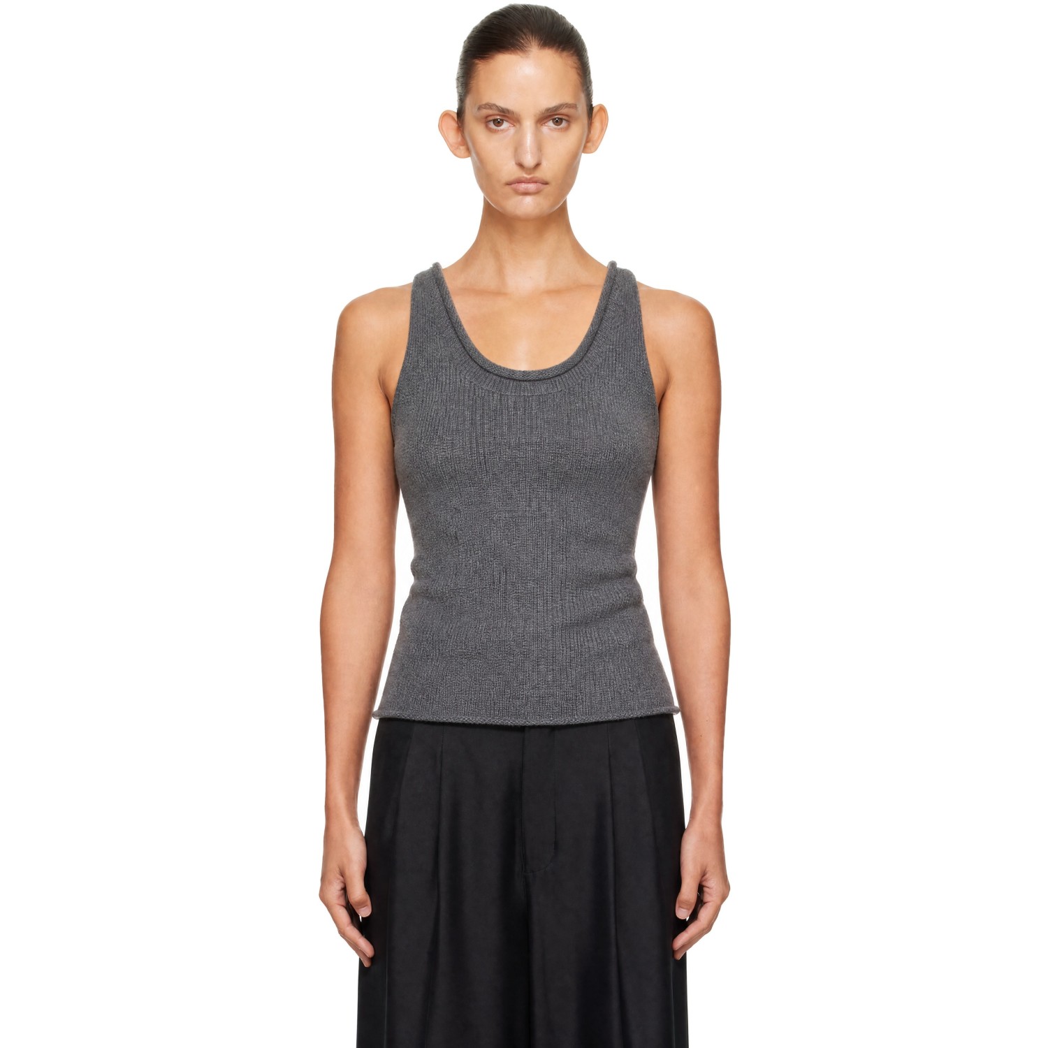 LISA YANG Gray Hayda Top