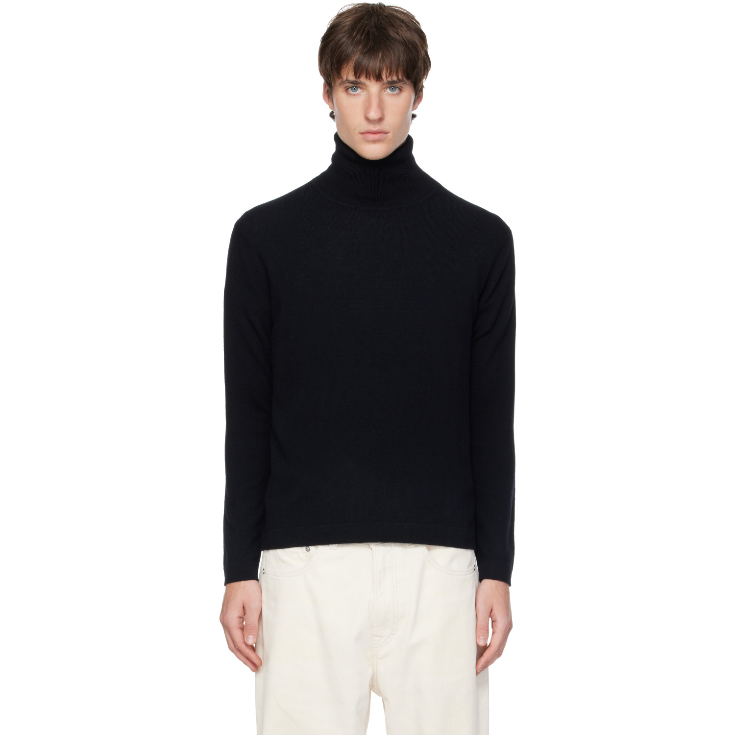 LISA YANG Black Aksel Turtleneck