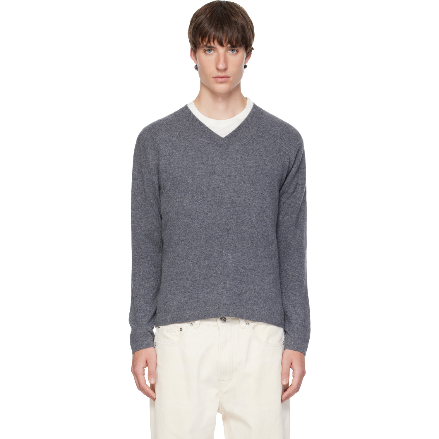LISA YANG Gray Clayton Sweater